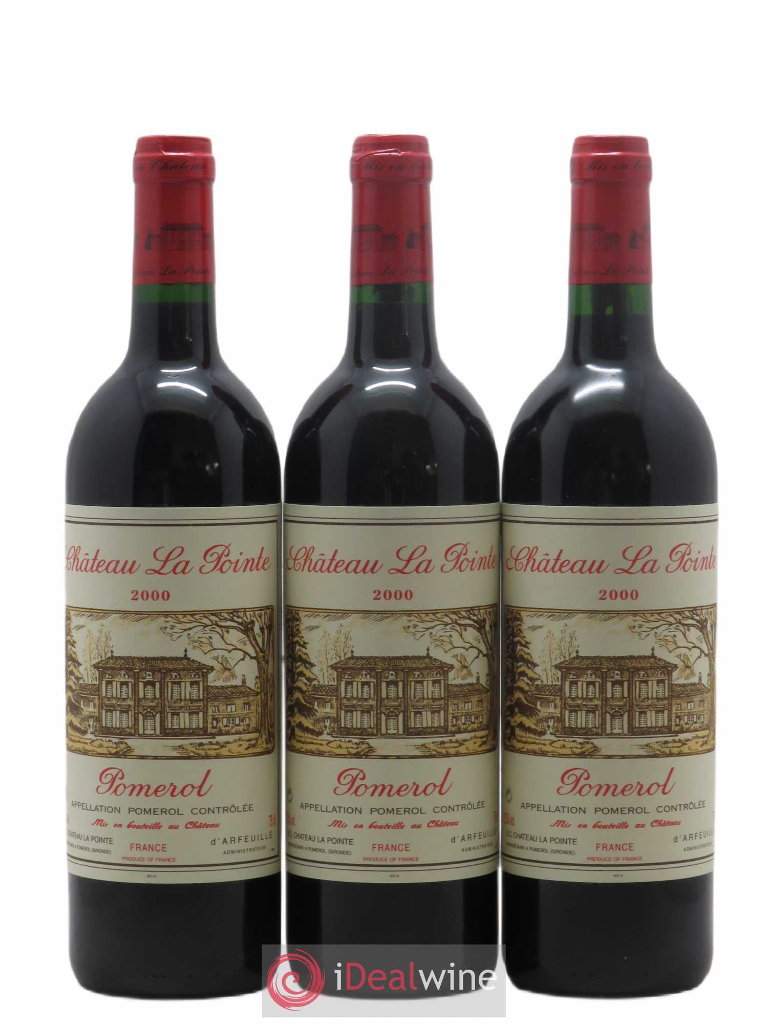 Château la Pointe (sans prix de réserve) 2000 - Lot de 12 bouteilles - 4
