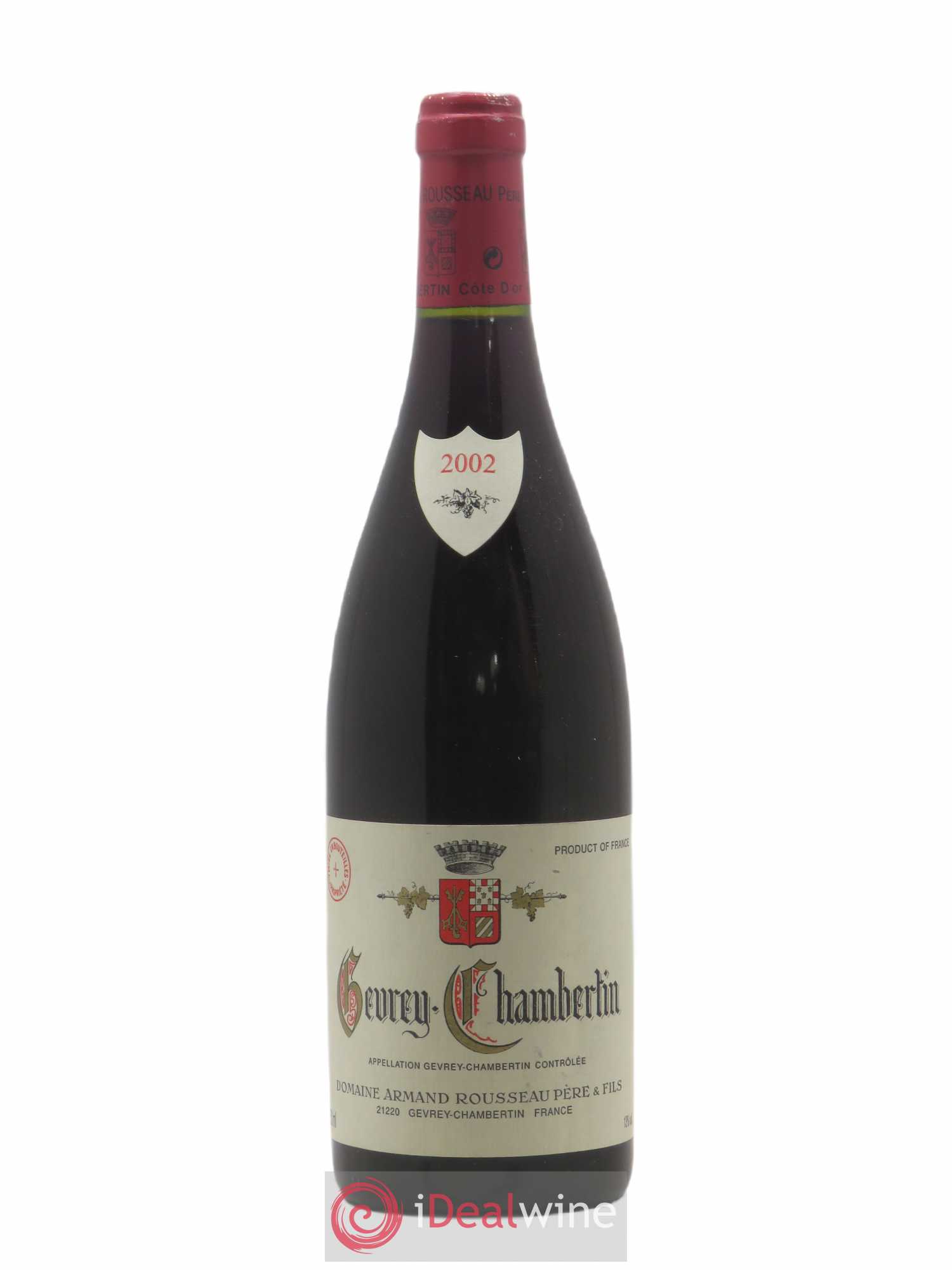 Gevrey-Chambertin Armand Rousseau (Domaine) (sans prix de réserve) 2002 - Lot de 1 bouteille - 0