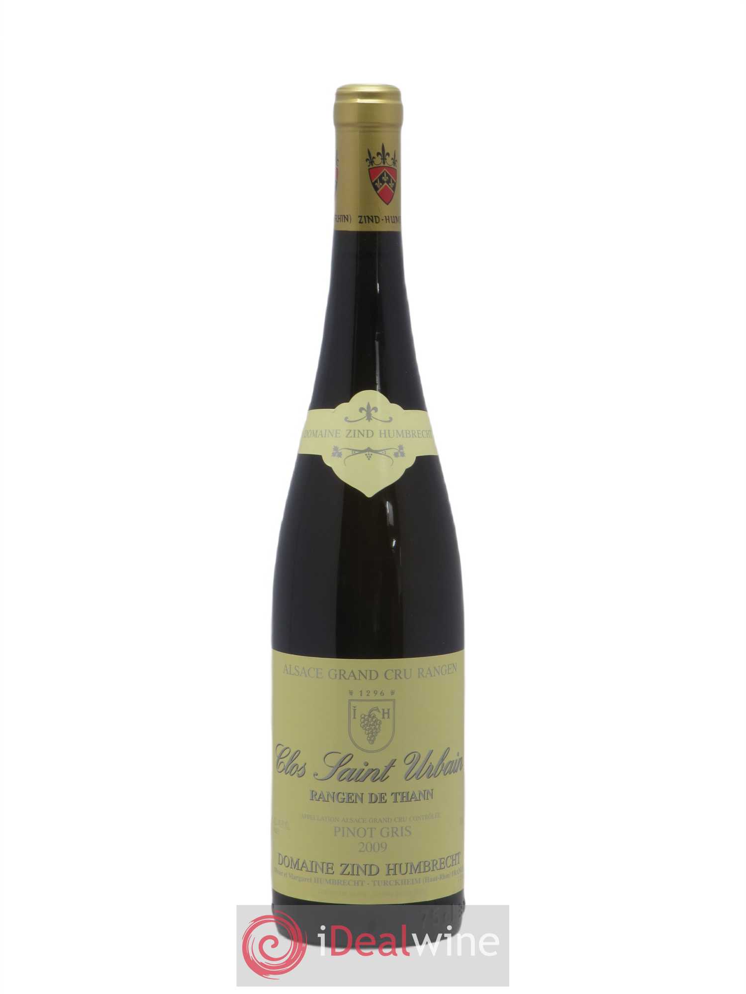 Alsace Pinot Gris Grand Cru Rangen de Thann Clos Saint-Urbain Zind-Humbrecht (Domaine) (sans prix de réserve) 2009 - Lot de 1 bouteille - 0