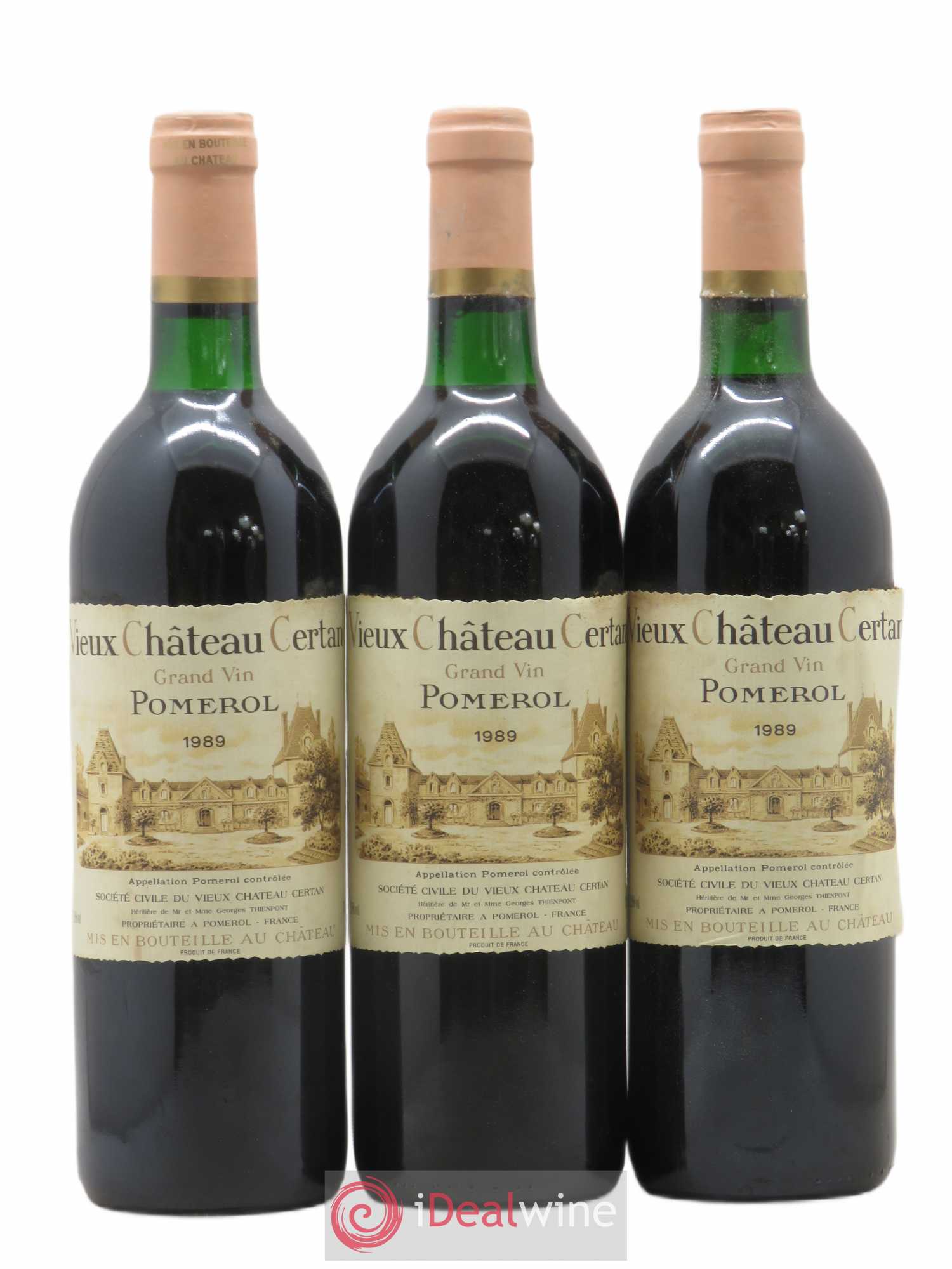 Vieux Château Certan 1989 - Lot de 12 bouteilles - 1