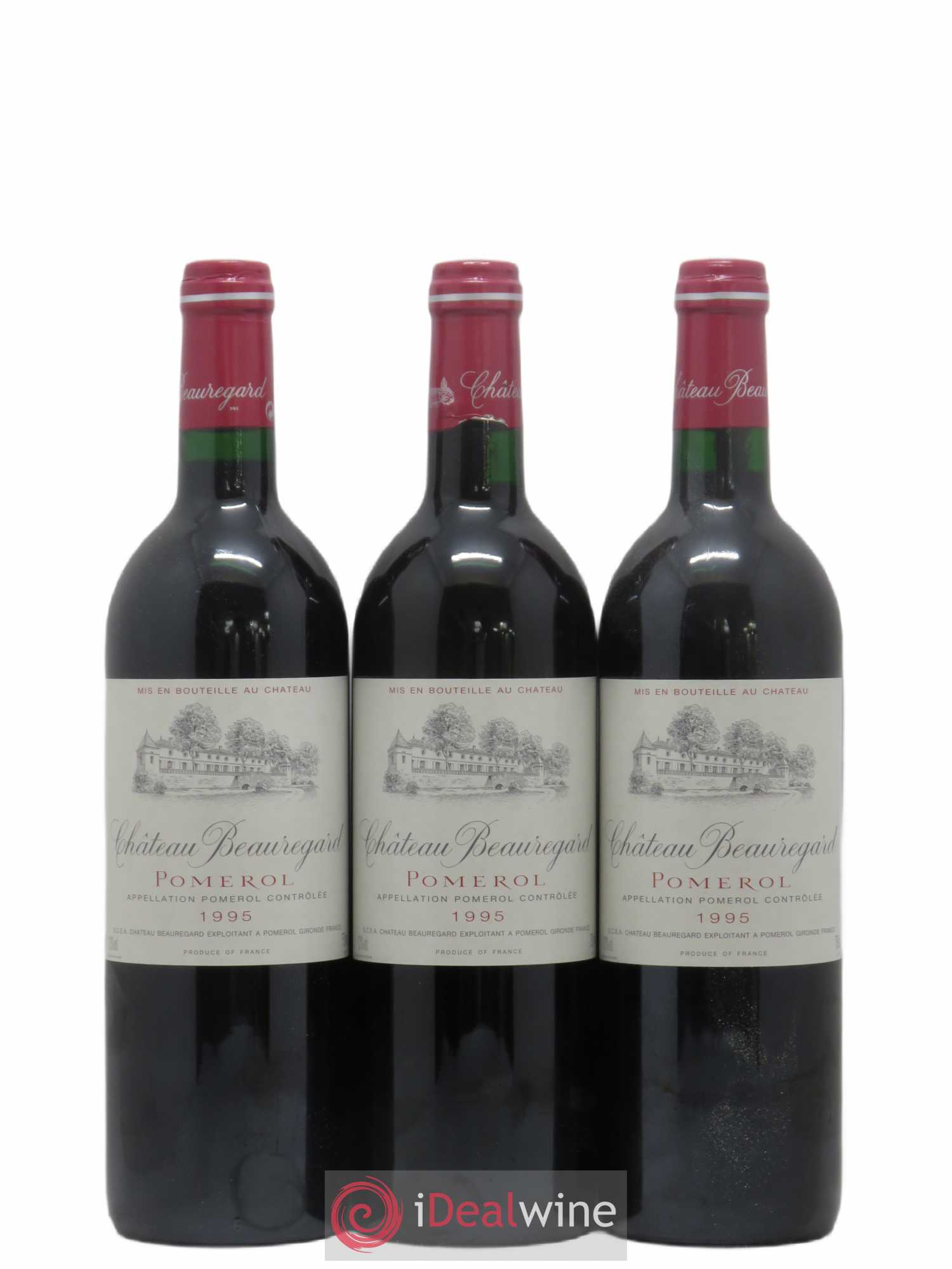 Château Beauregard 1995 - Lot de 12 bouteilles - 1