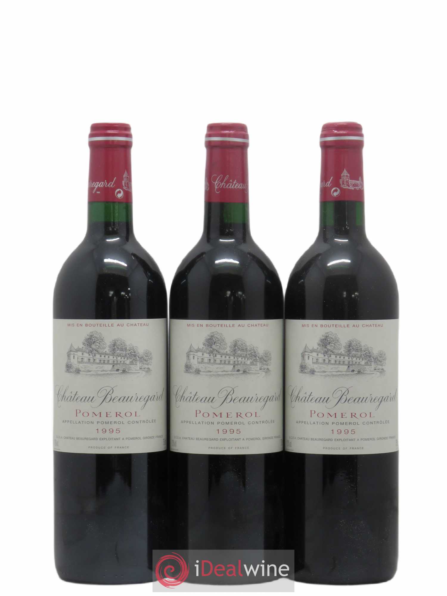 Château Beauregard 1995 - Lot de 12 bouteilles - 3