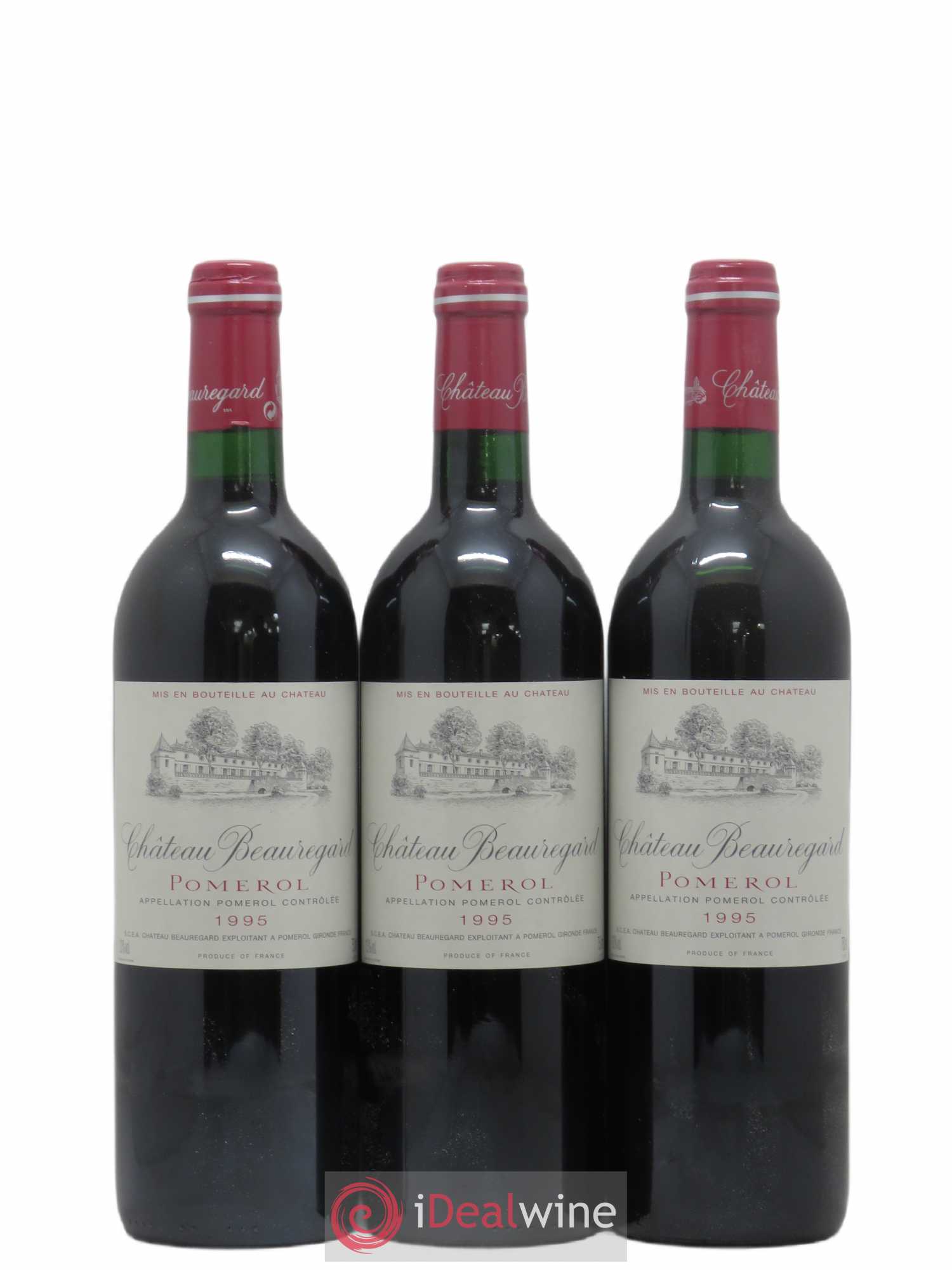 Château Beauregard 1995 - Lot de 12 bouteilles - 4