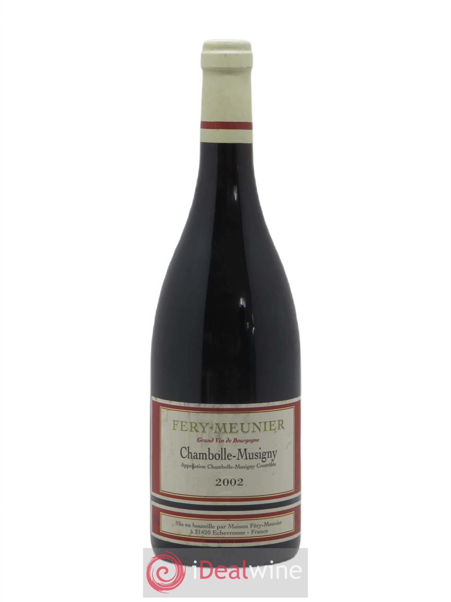Chambolle-Musigny Domaine Fery Meunier (sans prix de réserve) 2002 - Posten von 1 Flasche - 0