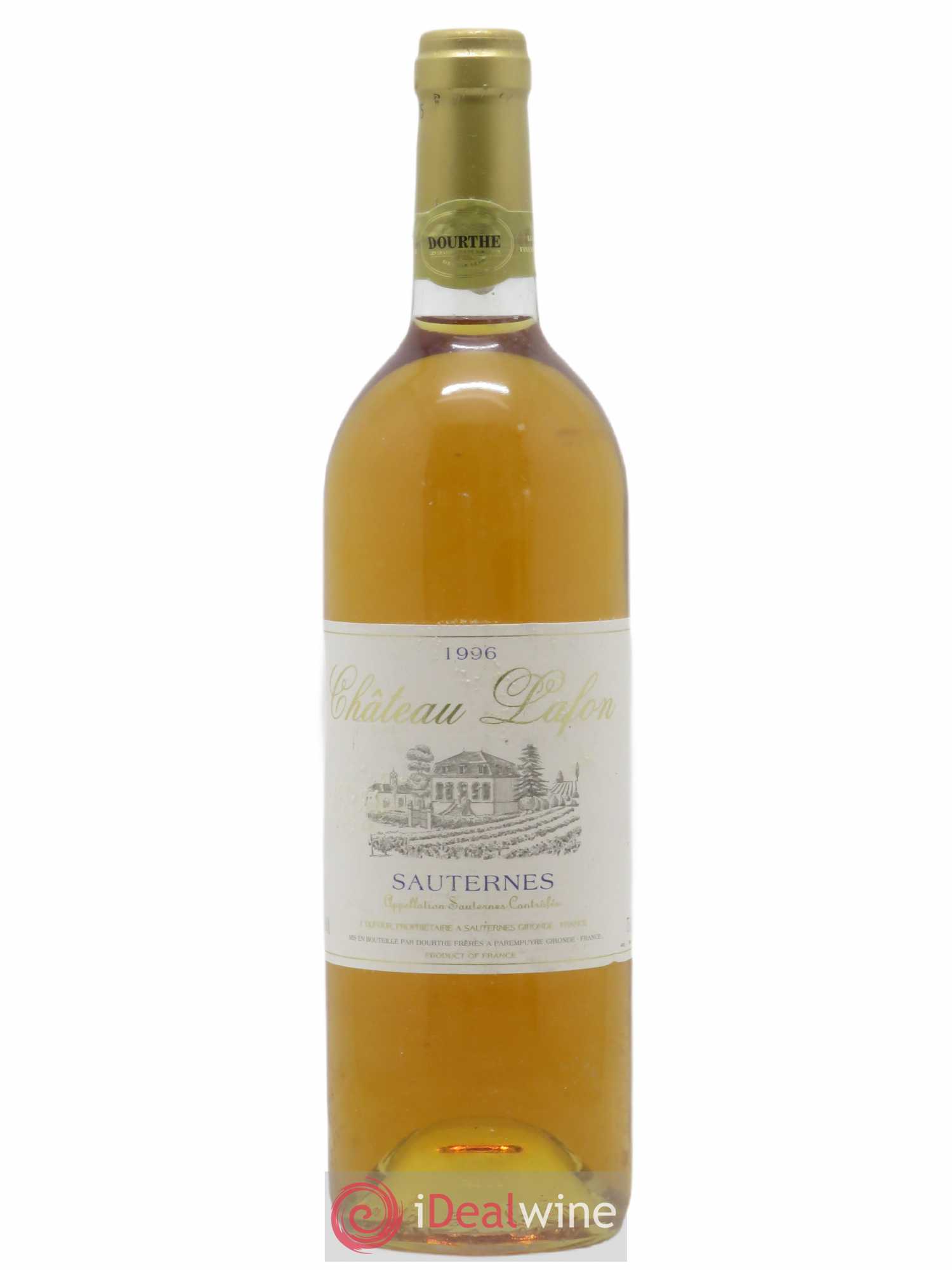 Sauternes Château Lafon (sans prix de réserve) 1996 - Posten von 1 Flasche - 0