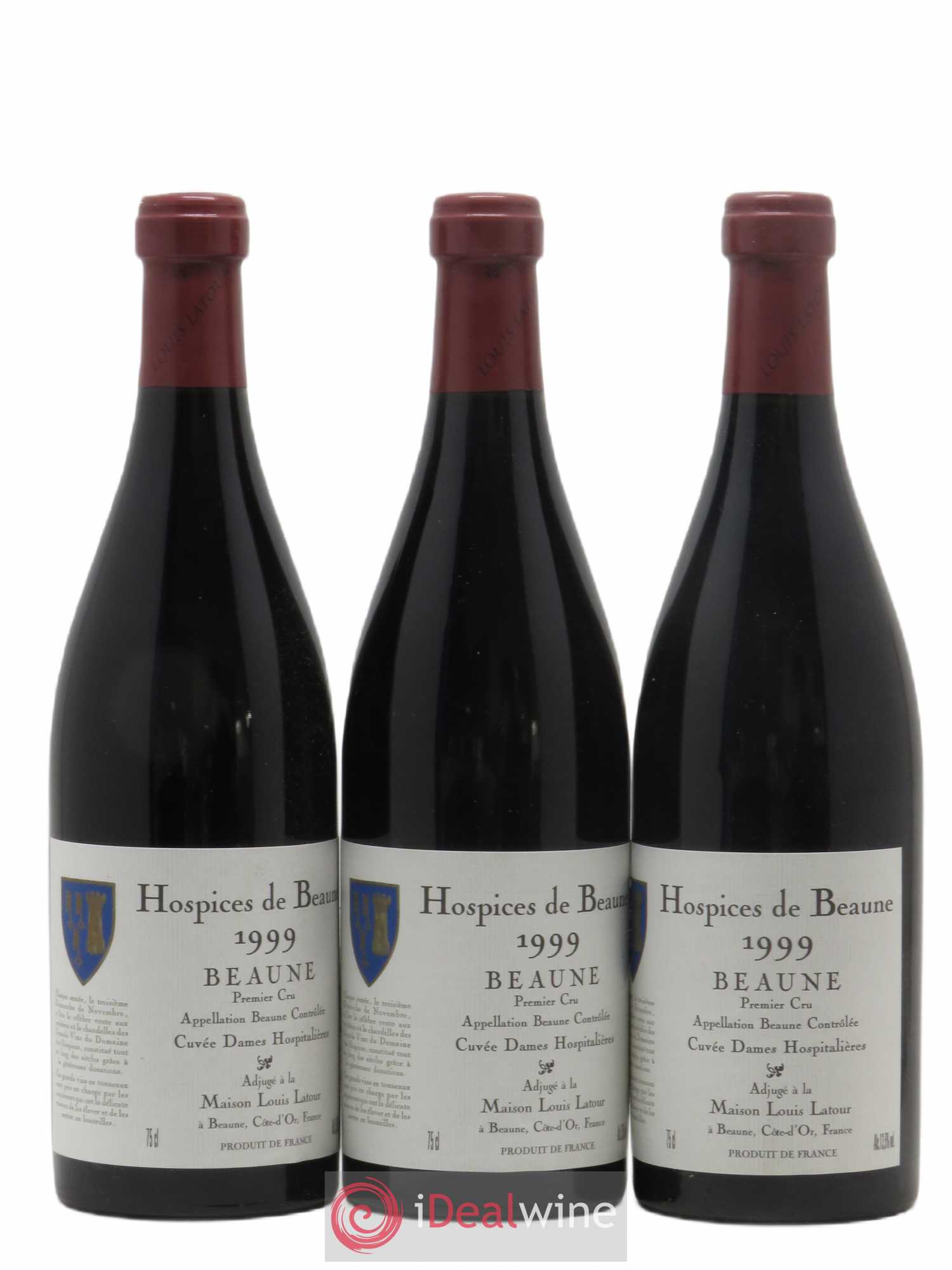 Beaune 1er Cru Hospices de Beaune Cuvée des Dames Hospitalieres Latour 1999 - Posten von 12 Flaschen - 2