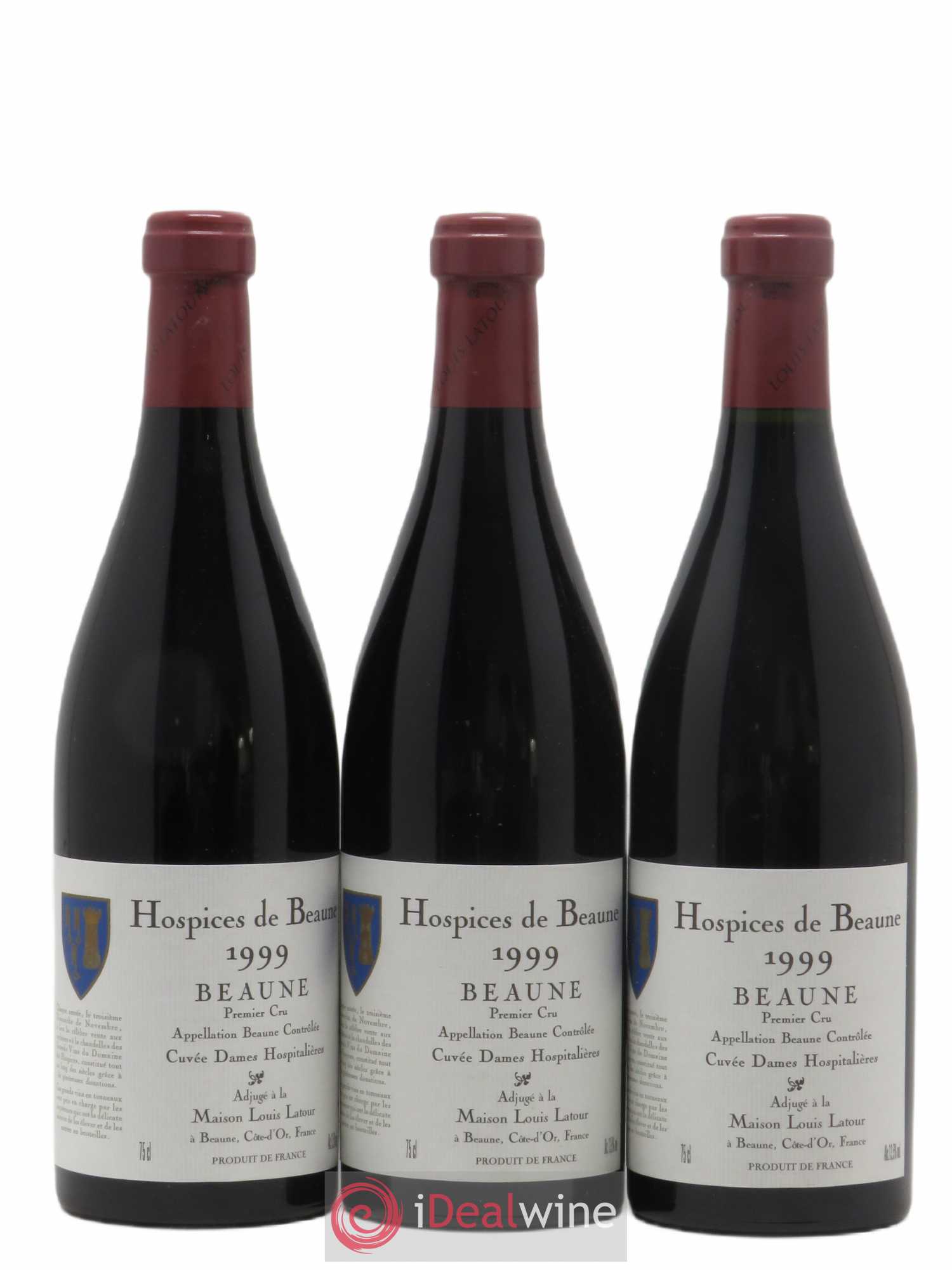 Beaune 1er Cru Hospices de Beaune Cuvée des Dames Hospitalieres Latour 1999 - Posten von 12 Flaschen - 3