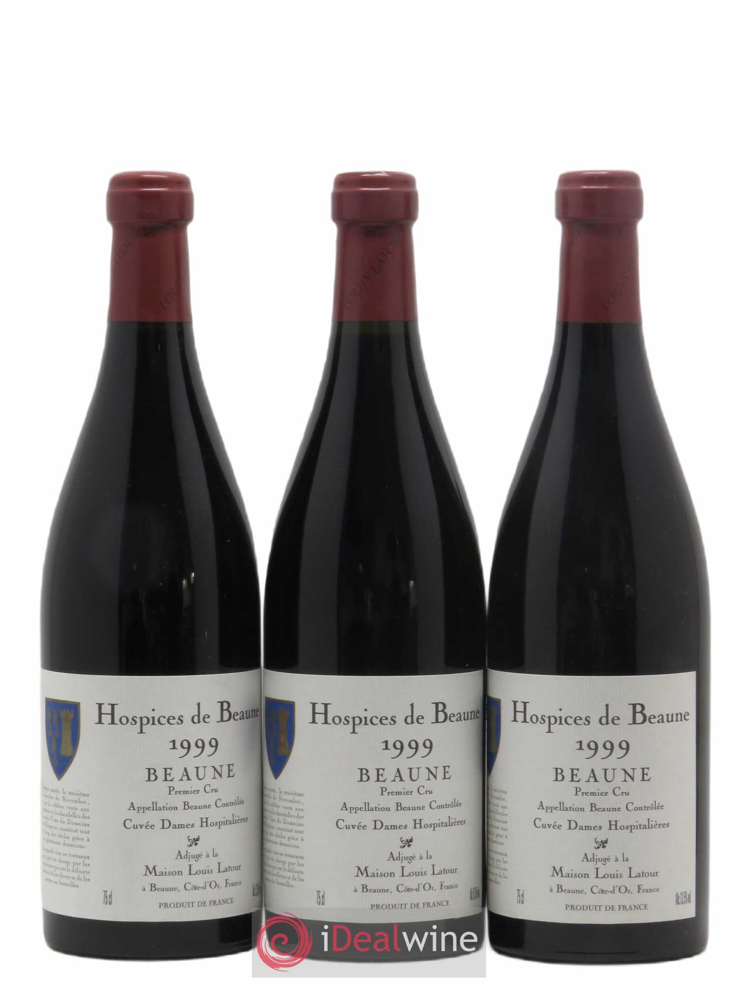 Beaune 1er Cru Hospices de Beaune Cuvée des Dames Hospitalieres Latour 1999 - Posten von 12 Flaschen - 4