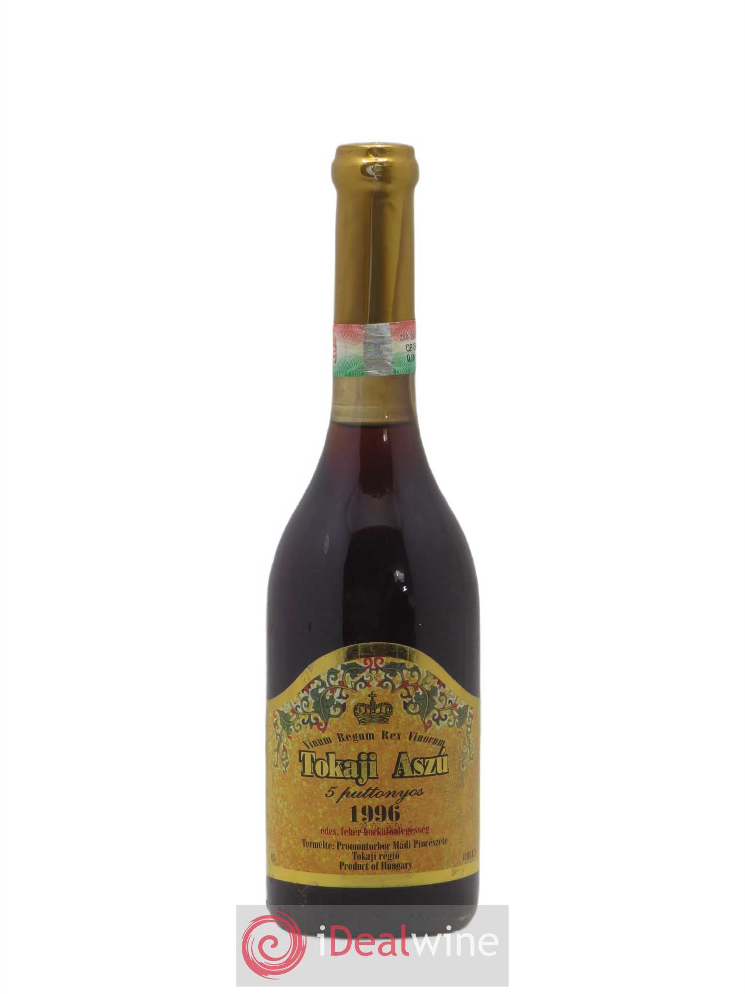 Tokaji Aszu 5 Puttonyos Borkulonlegesseg 50cl (sans prix de réserve) 1996 - Posten von 1 Flasche - 0