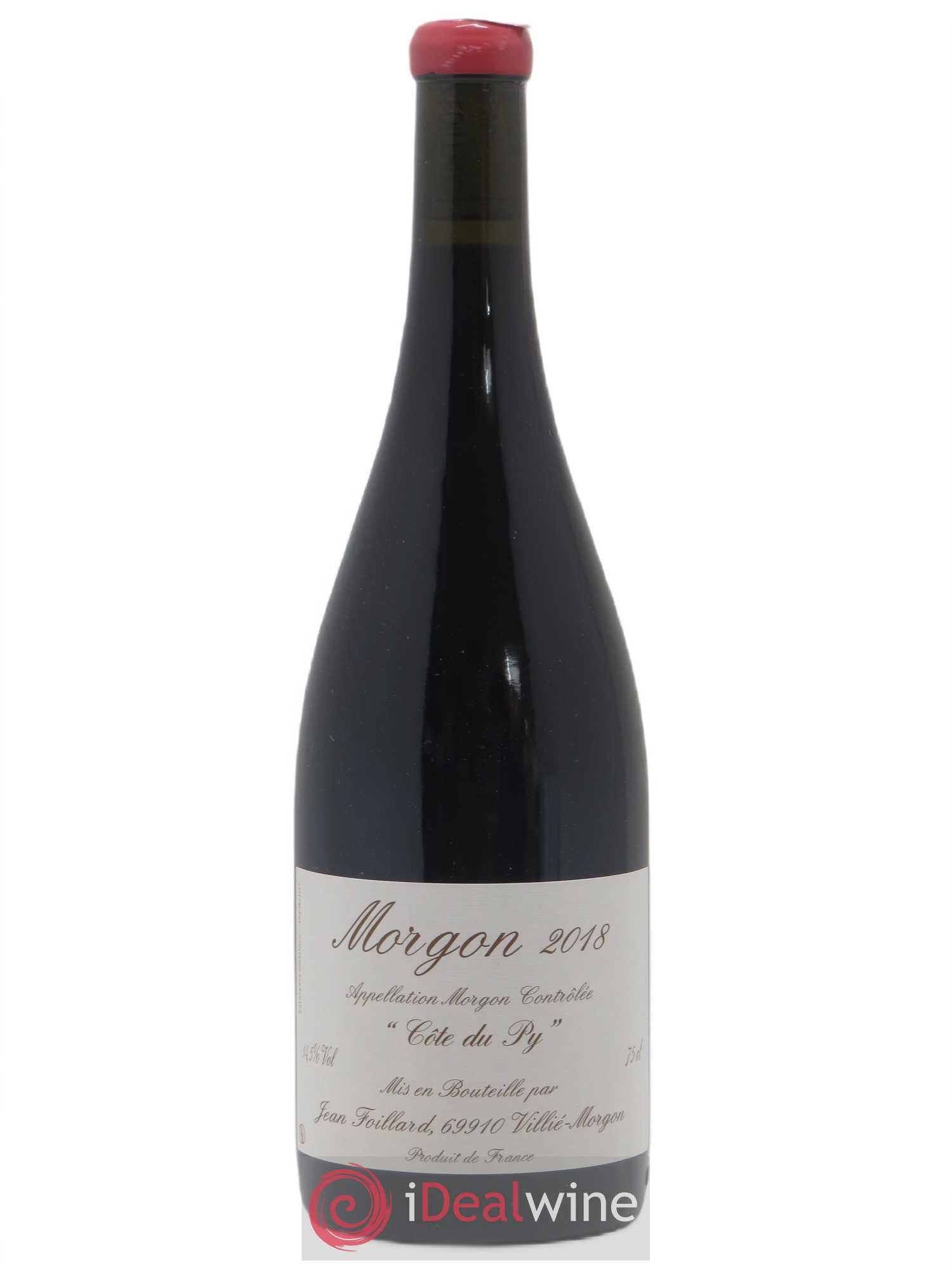Morgon Côte du Py Jean Foillard (sans prix de réserve) 2018 - Lot de 1 bouteille - 0