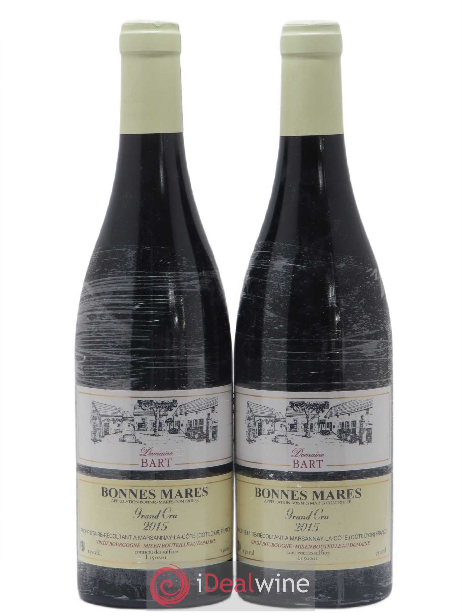Bonnes-Mares Grand Cru Bart (Domaine) (senza prezzo di riserva) 2015 - Lotto di 2 bottiglie - 0
