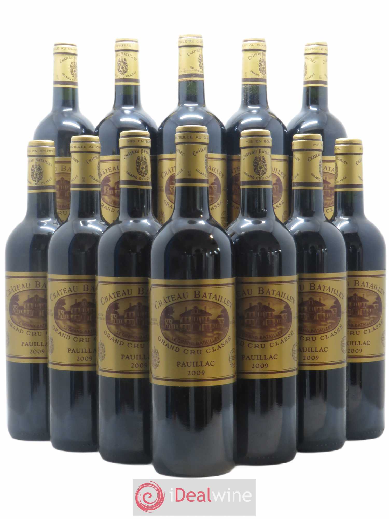 Château Batailley 5ème Grand Cru Classé 2009 - Lot de 12 bouteilles - 0
