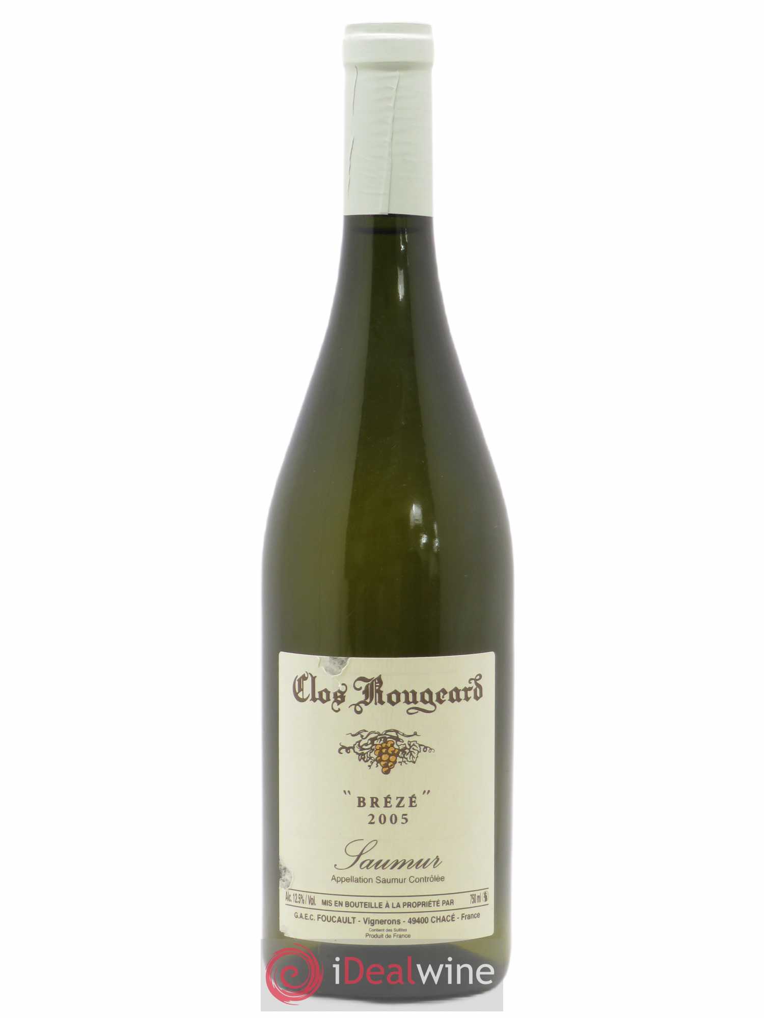 Saumur Brézé Clos Rougeard (sans prix de réserve) 2005 - Lot de 1 bouteille - 0