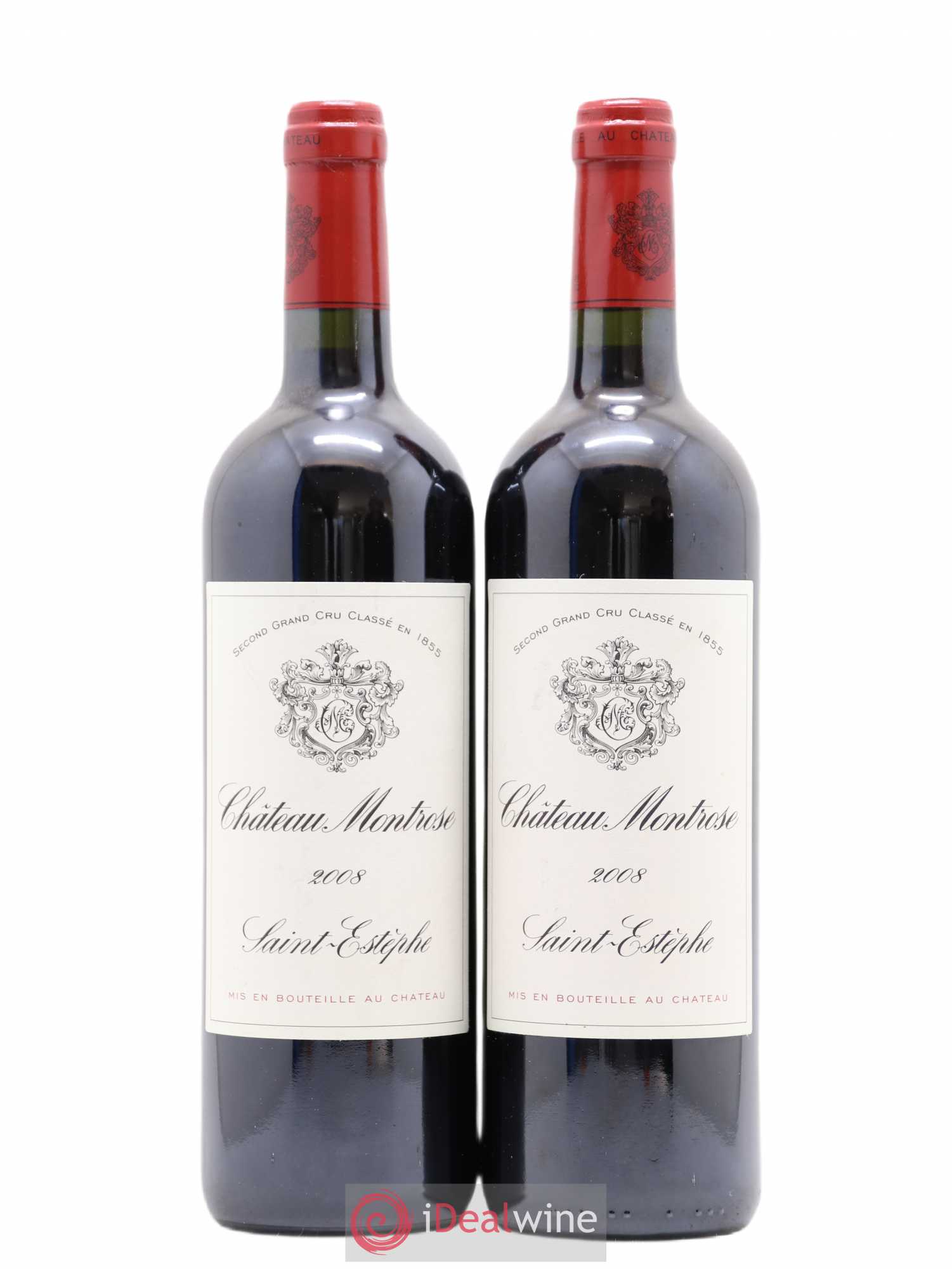 Château Montrose 2ème Grand Cru Classé (sans prix de réserve) 2008 - Lot de 2 bouteilles - 0