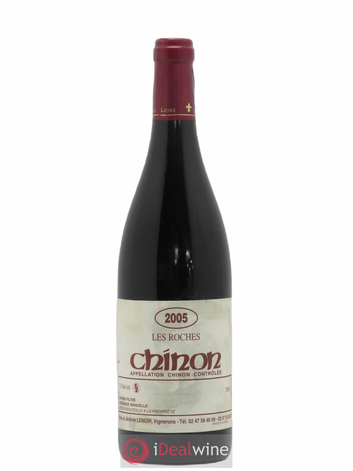 Chinon Les Roches Lenoir (Domaine) (sans prix de réserve) 2005 - Lot de 1 bouteille - 0