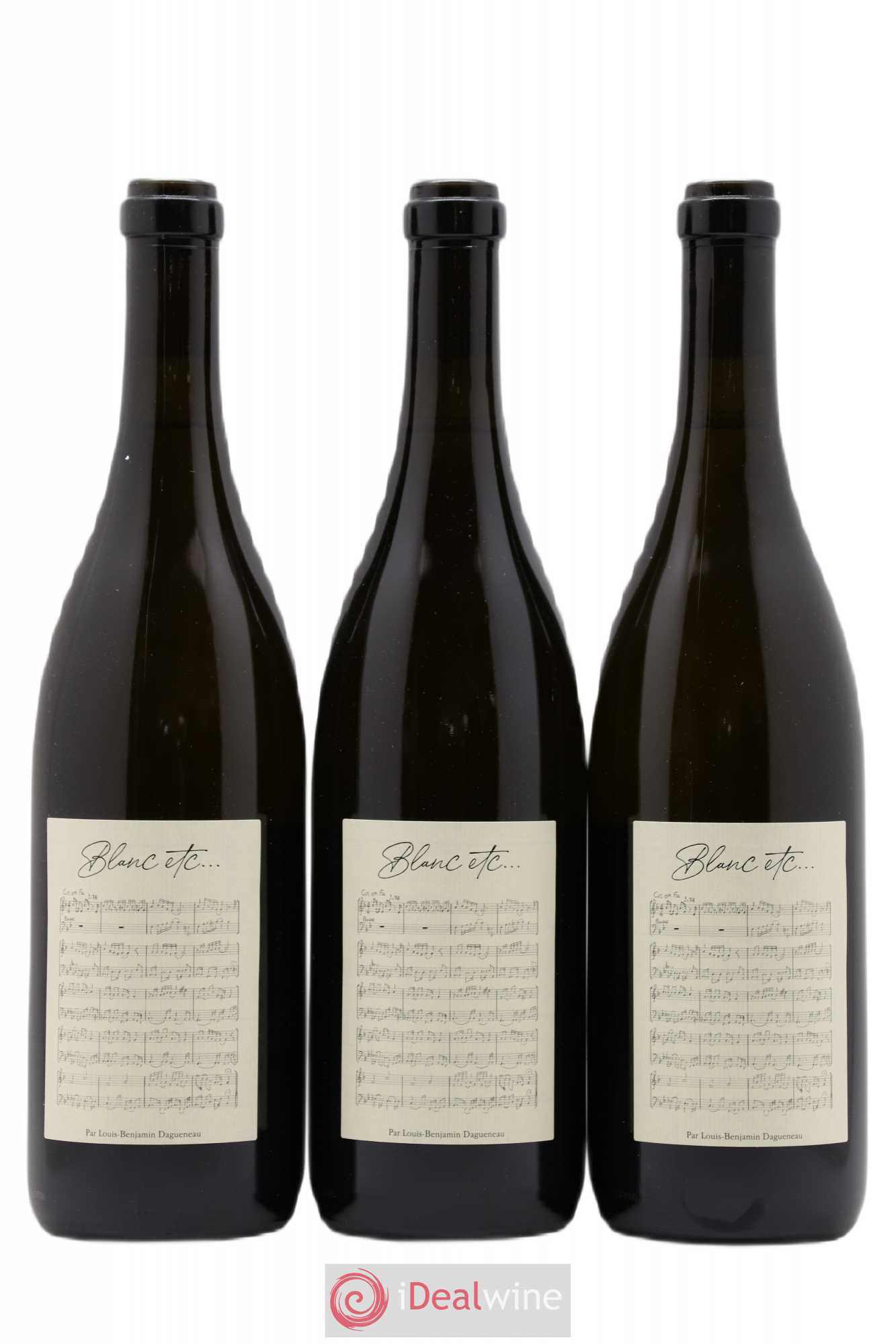 Vin de France Blanc Etc Dagueneau (Domaine Didier - Louis-Benjamin) (sans prix de réserve) 2018 - Lot de 3 bouteilles - 0