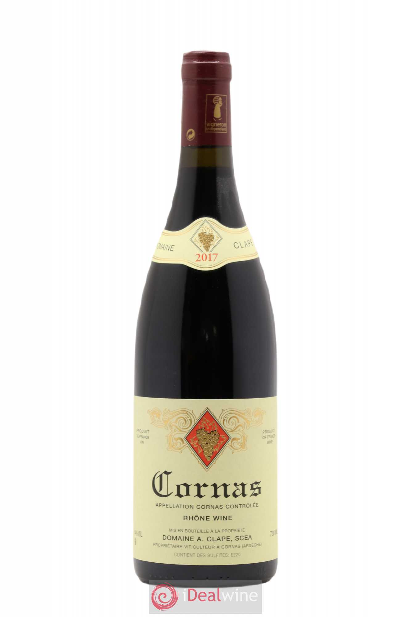 Cornas Auguste Clape (sans prix de réserve) 2017 - Lot de 1 bouteille - 0