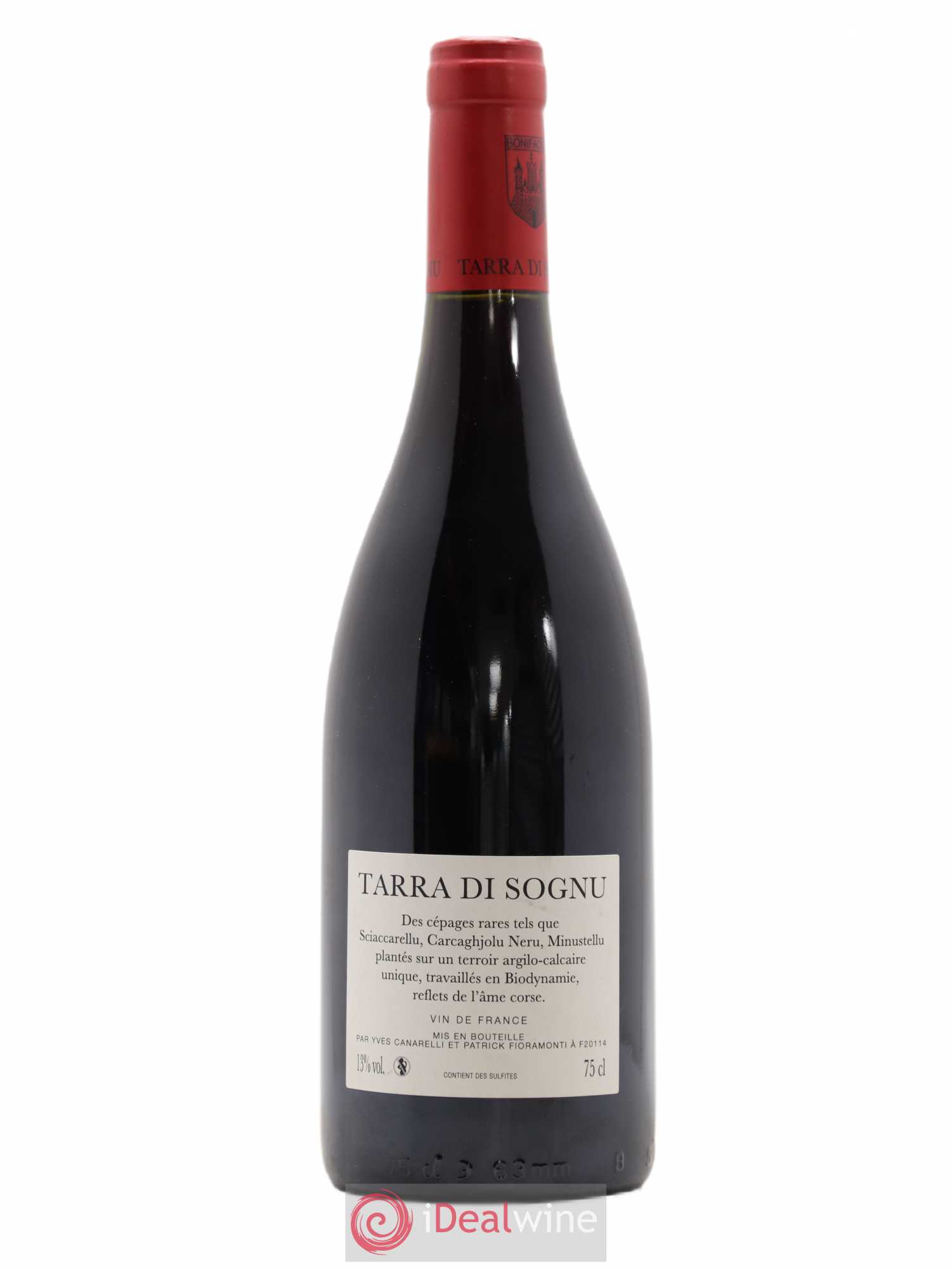 Vin de France Tarra di Sognu Clos Canarelli (sans prix de réserve) 2018 - Lot de 1 bouteille - 1
