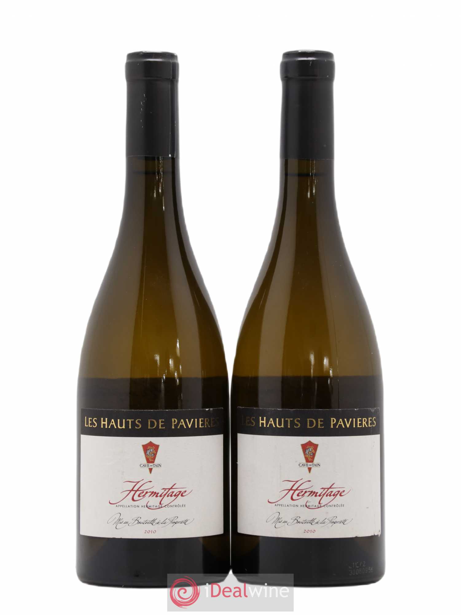 Hermitage Les Hauts De Pavieres Cave De Tain L'Hermitage (sans prix de réserve) 2010 - Posten von 2 Flaschen - 0