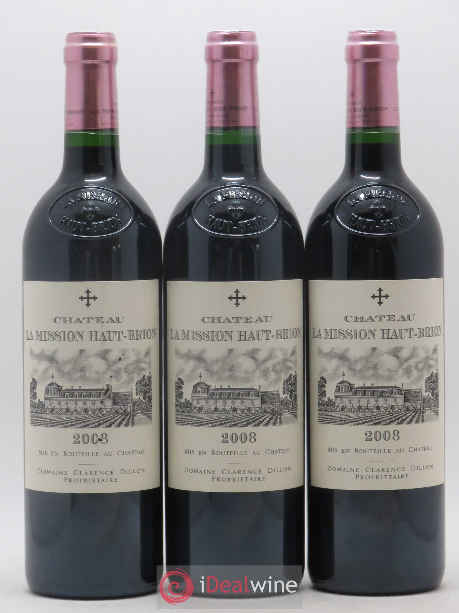 Château la Mission Haut-Brion Cru Classé de Graves 2008 - Lot de 12 bouteilles - 7