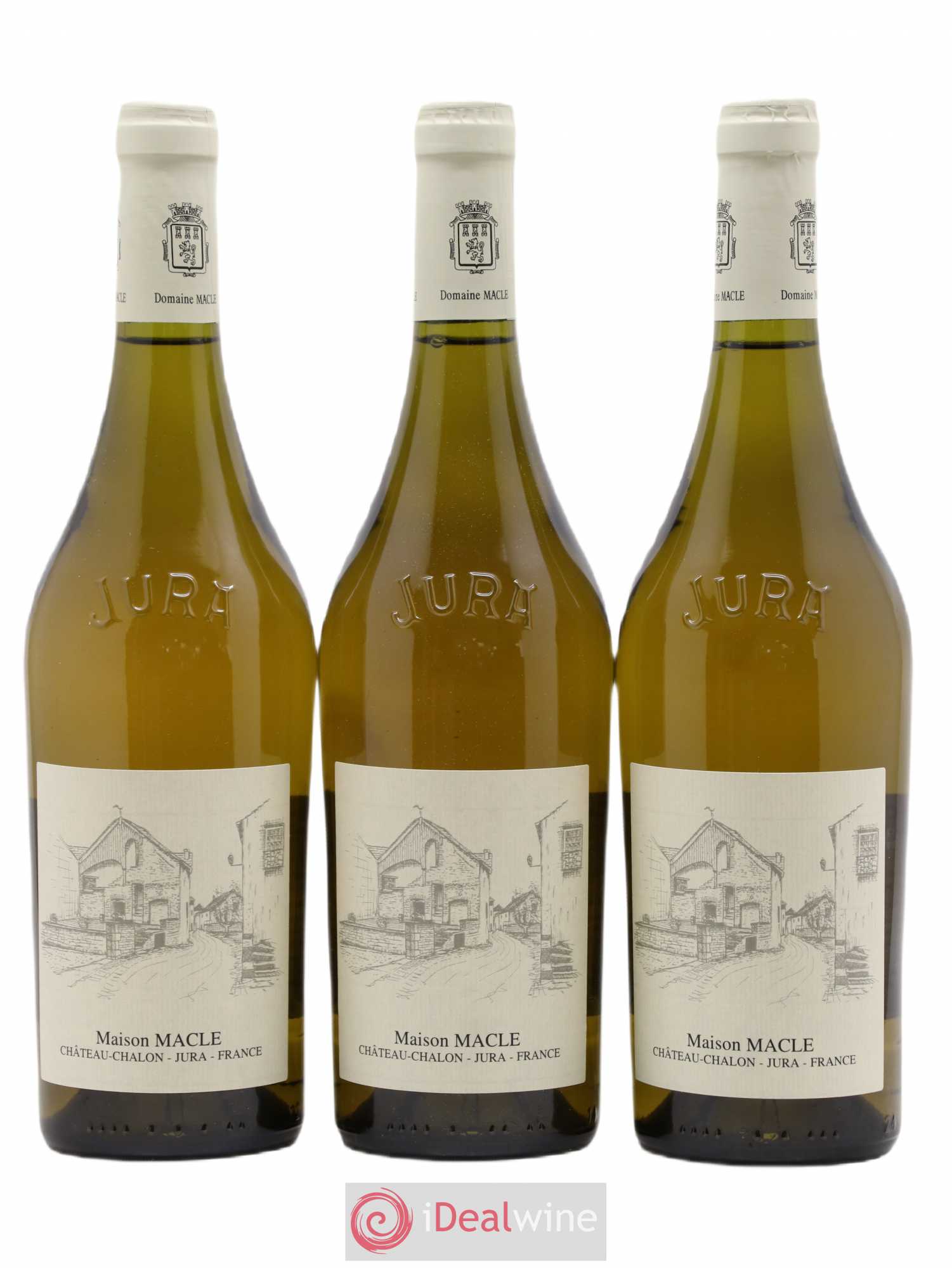 Côtes du Jura Chardonnay sous voile Jean Macle (sans prix de réserve) 2015 - Lot de 3 bouteilles - 0