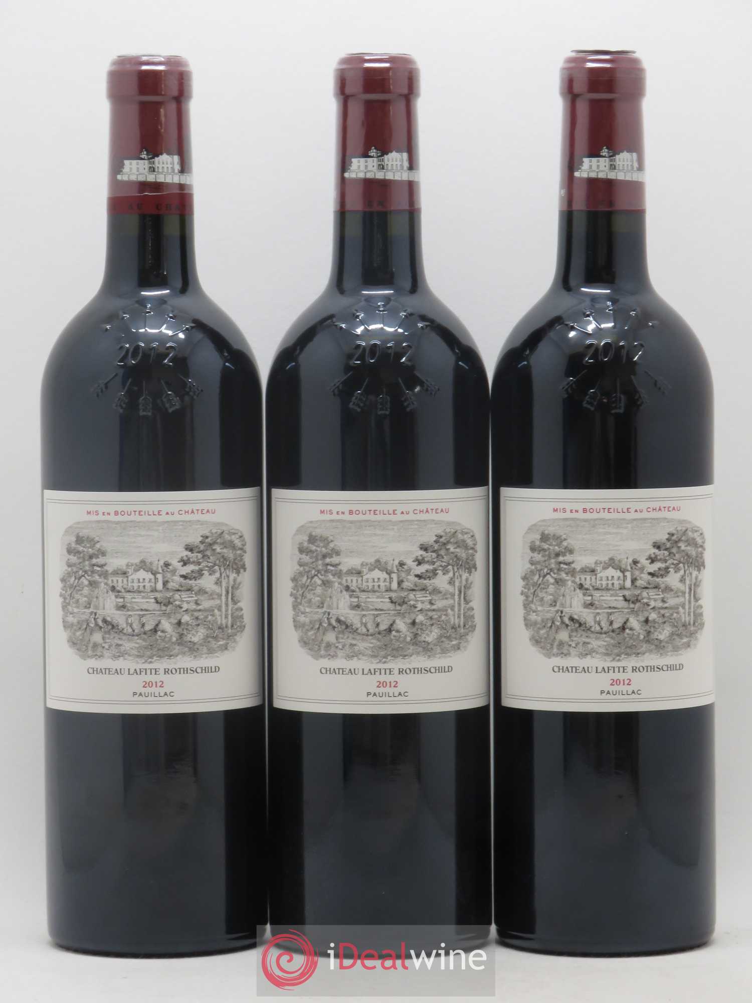 Château Lafite Rothschild 1er Grand Cru Classé 2012 - Lot de 6 bouteilles - 1