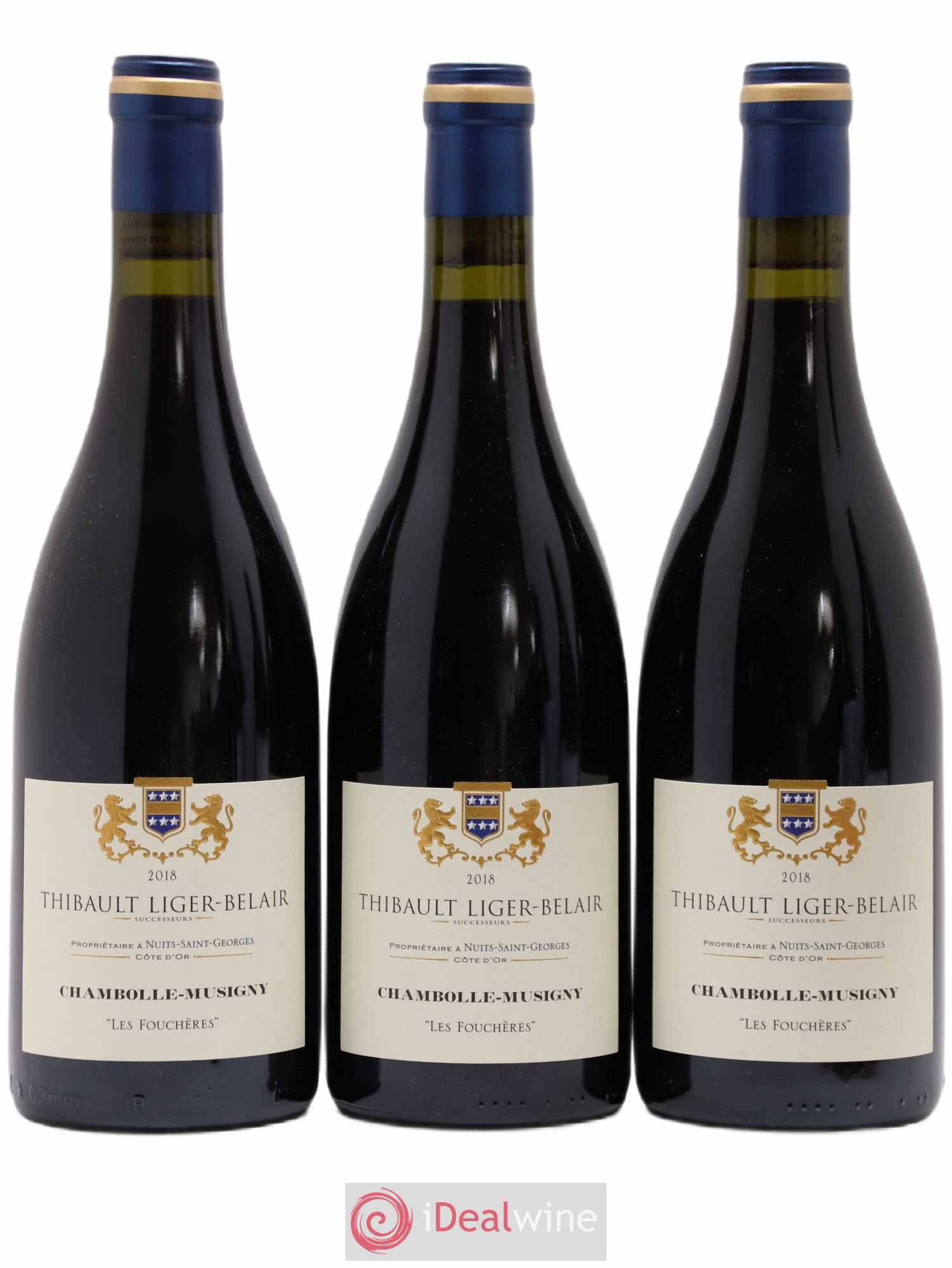 Chambolle-Musigny Les Foucheres Thibault Liger Belair (sans prix de réserve) 2018 - Posten von 3 Flaschen - 0