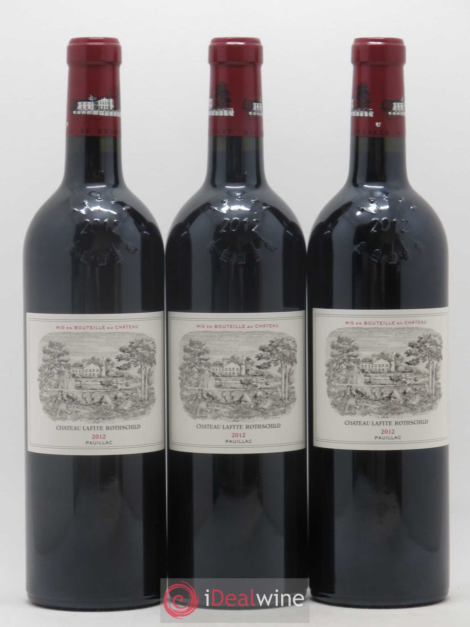 Château Lafite Rothschild 1er Grand Cru Classé 2012 - Lot de 6 bouteilles - 1