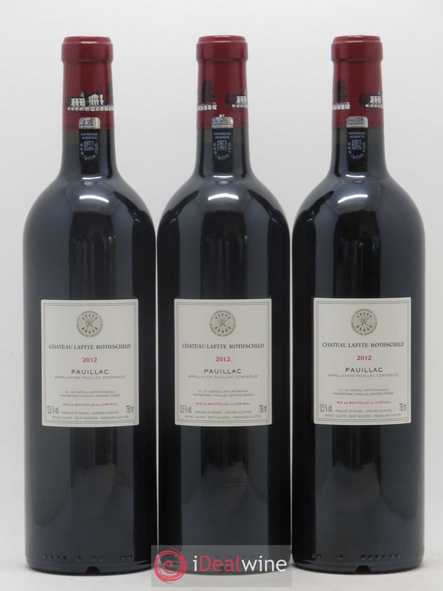 Château Lafite Rothschild 1er Grand Cru Classé 2012 - Lot de 6 bouteilles - 2
