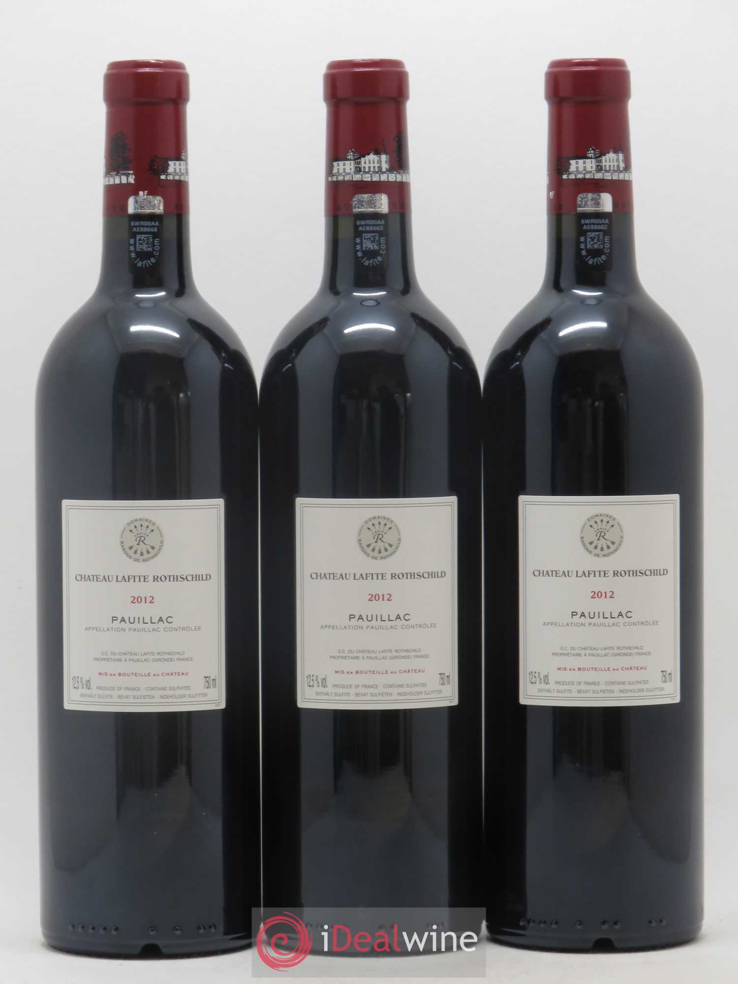 Château Lafite Rothschild 1er Grand Cru Classé 2012 - Lot de 6 bouteilles - 4