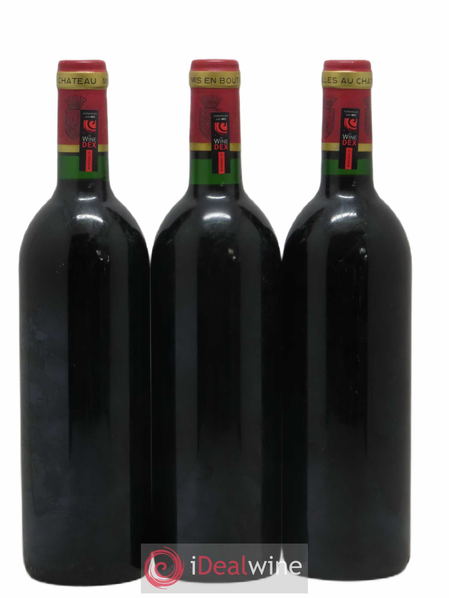 Château Angélus 1er Grand Cru Classé A 1990 - Lot de 3 bouteilles - 1