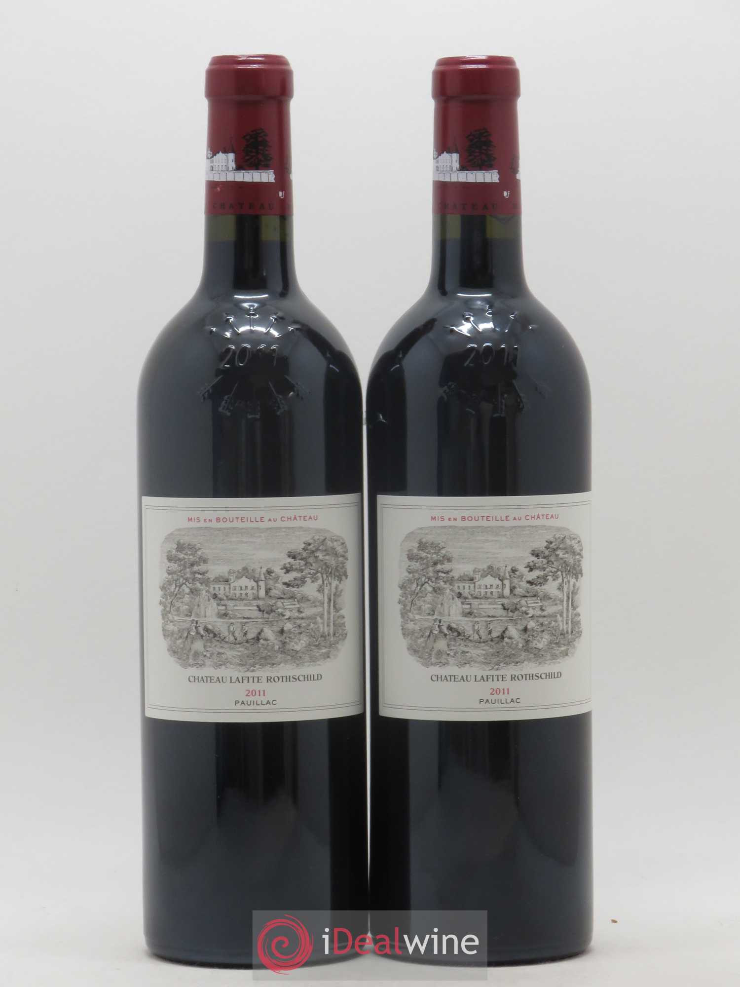 Château Lafite Rothschild 1er Grand Cru Classé 2011 - Lot de 2 bouteilles - 0