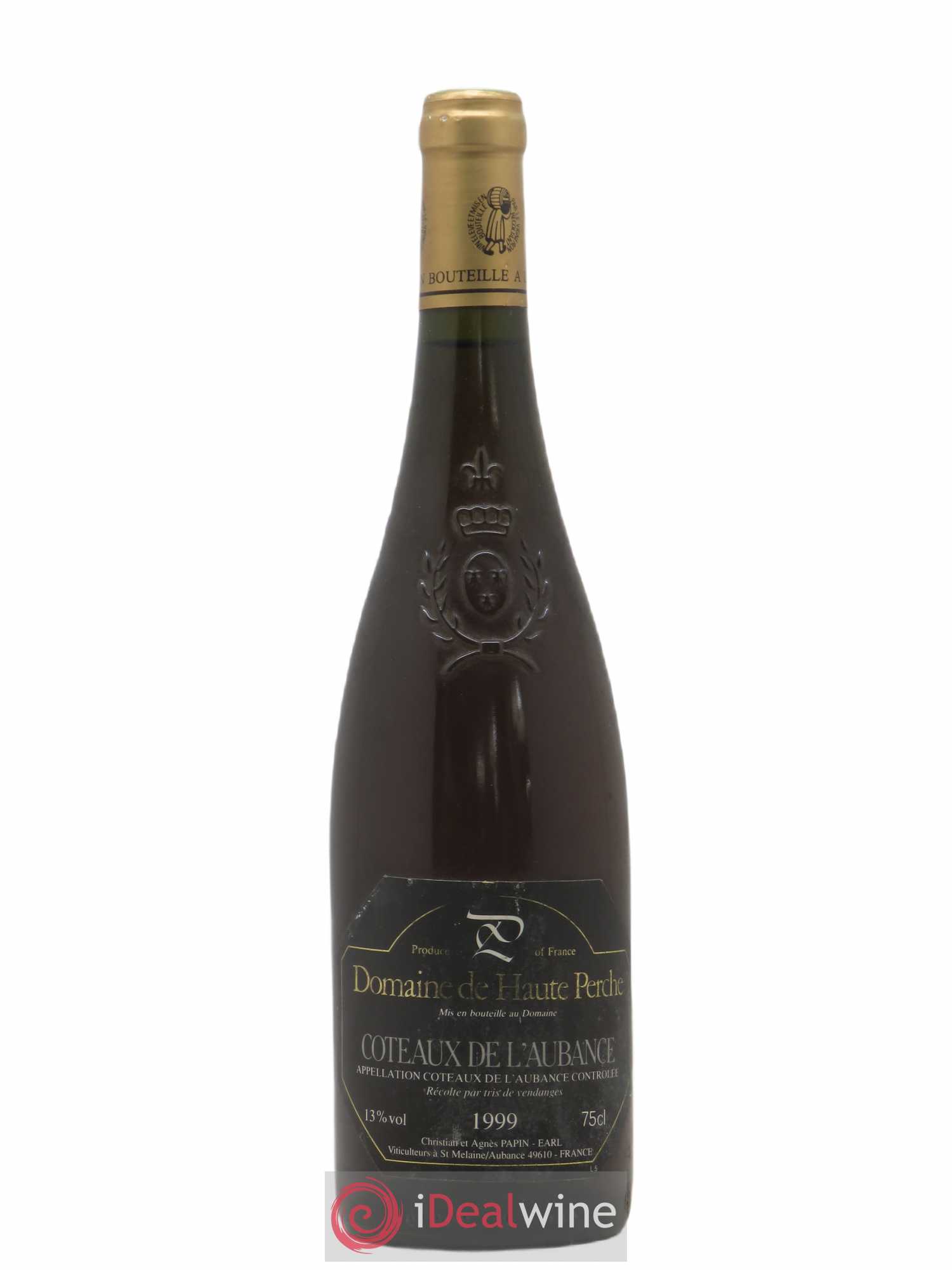 Coteaux de l'Aubance Domaine de Haute Perché (sans prix de réserve) 1999 - Lotto di 1 bottiglia - 0