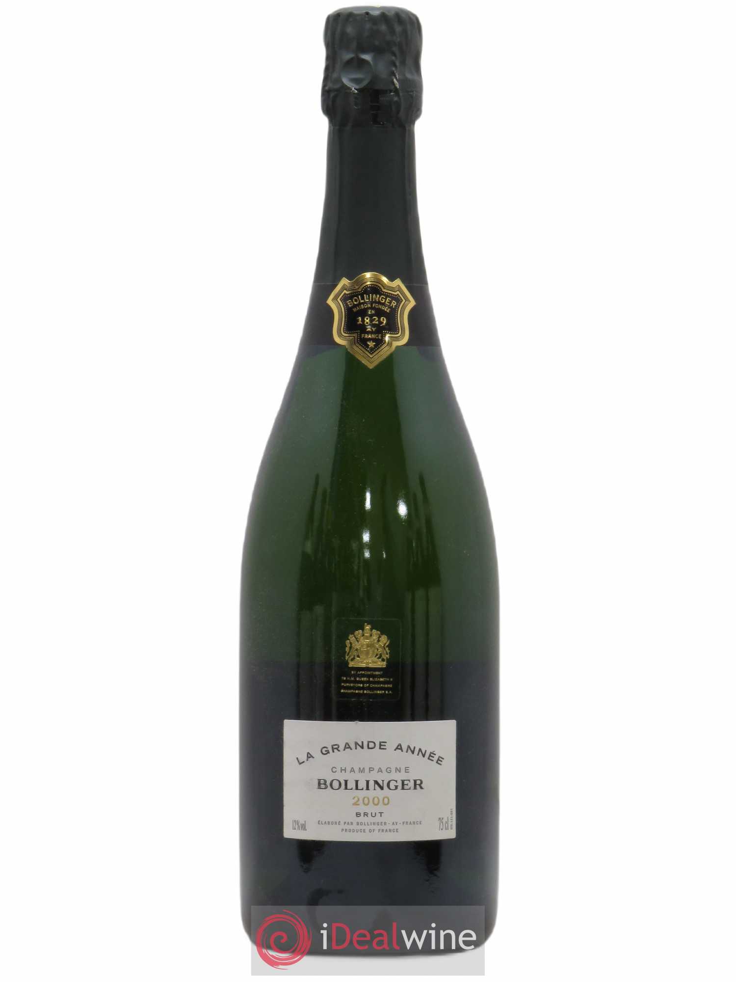 La Grande Année Brut Bollinger (sans prix de réserve) 2000 - Lot de 1 bouteille - 0