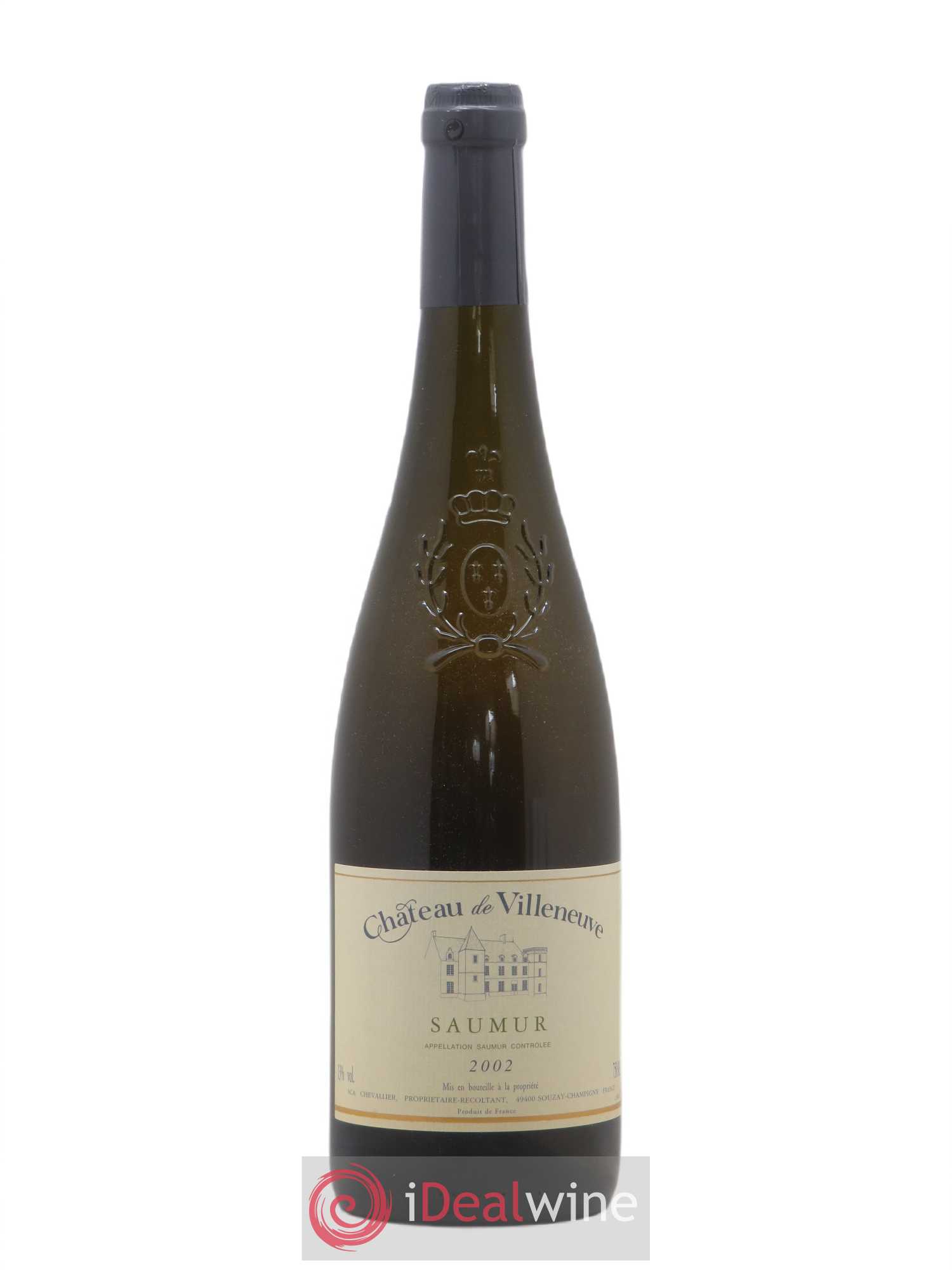 Saumur Château de Villeneuve (sans prix de réserve) 2002 - Lot de 1 bouteille - 0