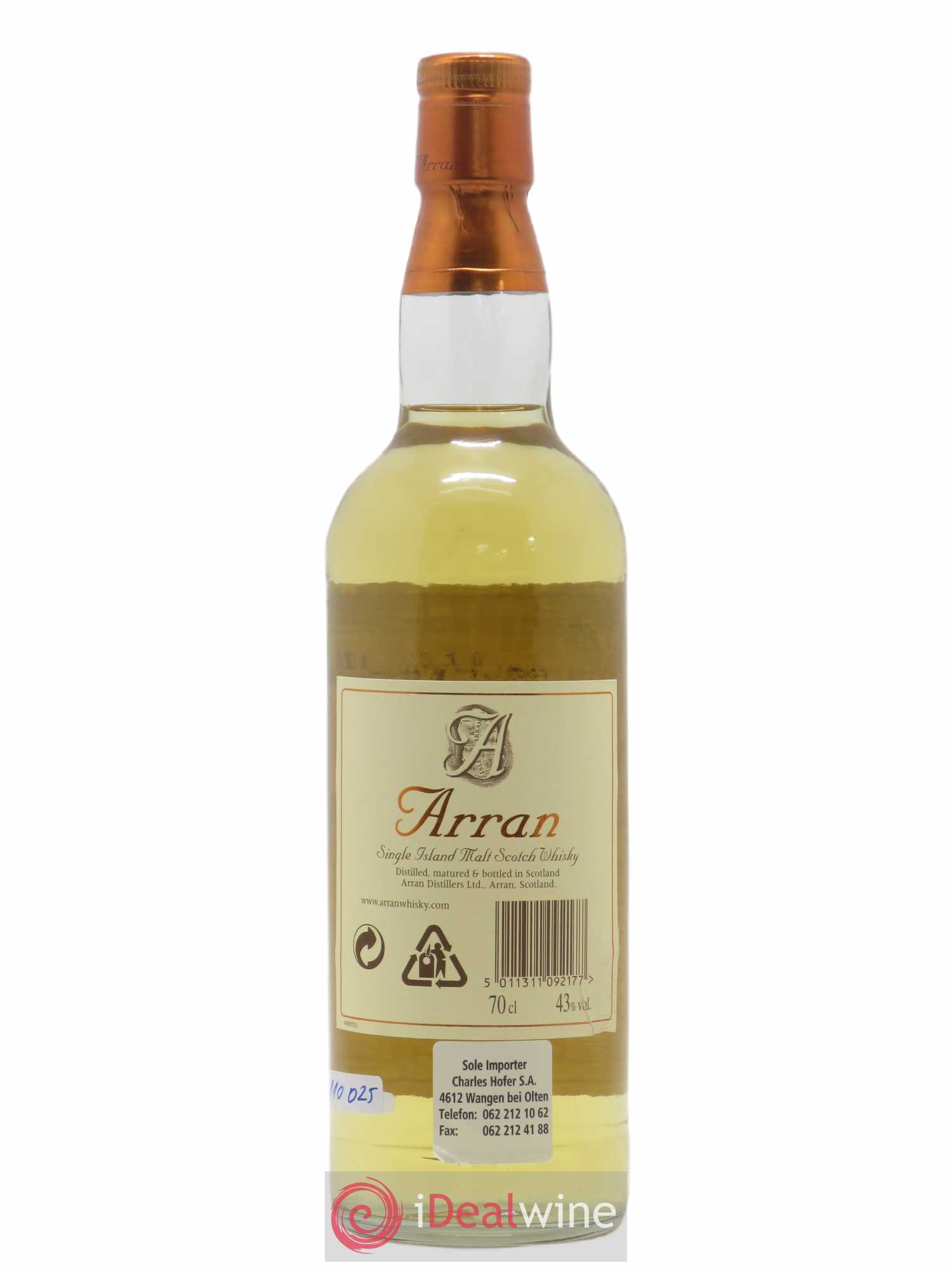 Arran Of. (senza prezzo di riserva) - Lotto di 1 bottiglia - 2