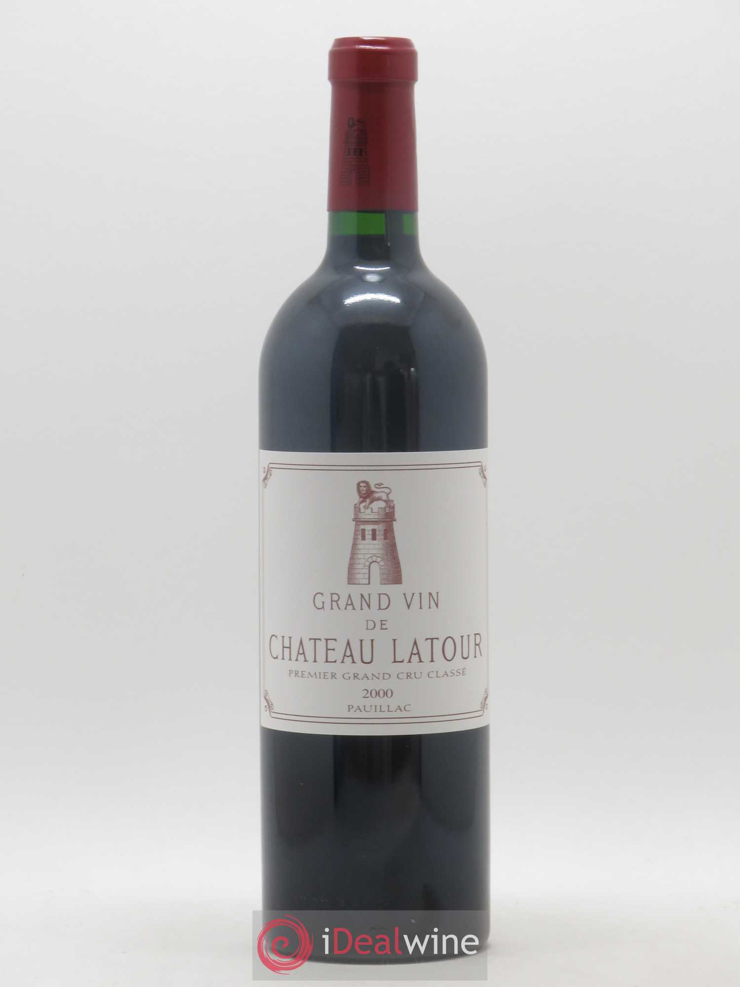 Château Latour 1er Grand Cru Classé 2000 - Lot de 1 bouteille - 0