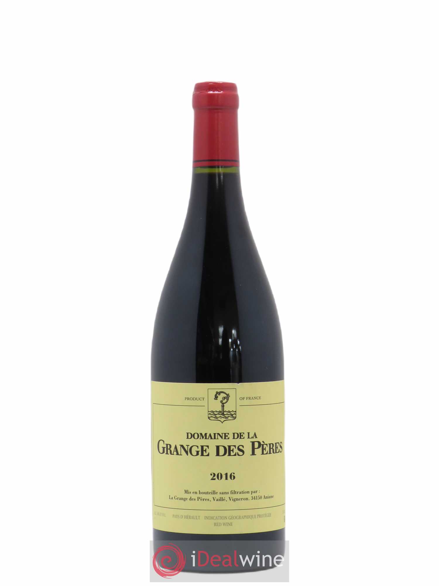Pays d'Hérault Grange des Pères Laurent Vaillé (sans prix de réserve) 2016 - Lot de 1 bouteille - 0