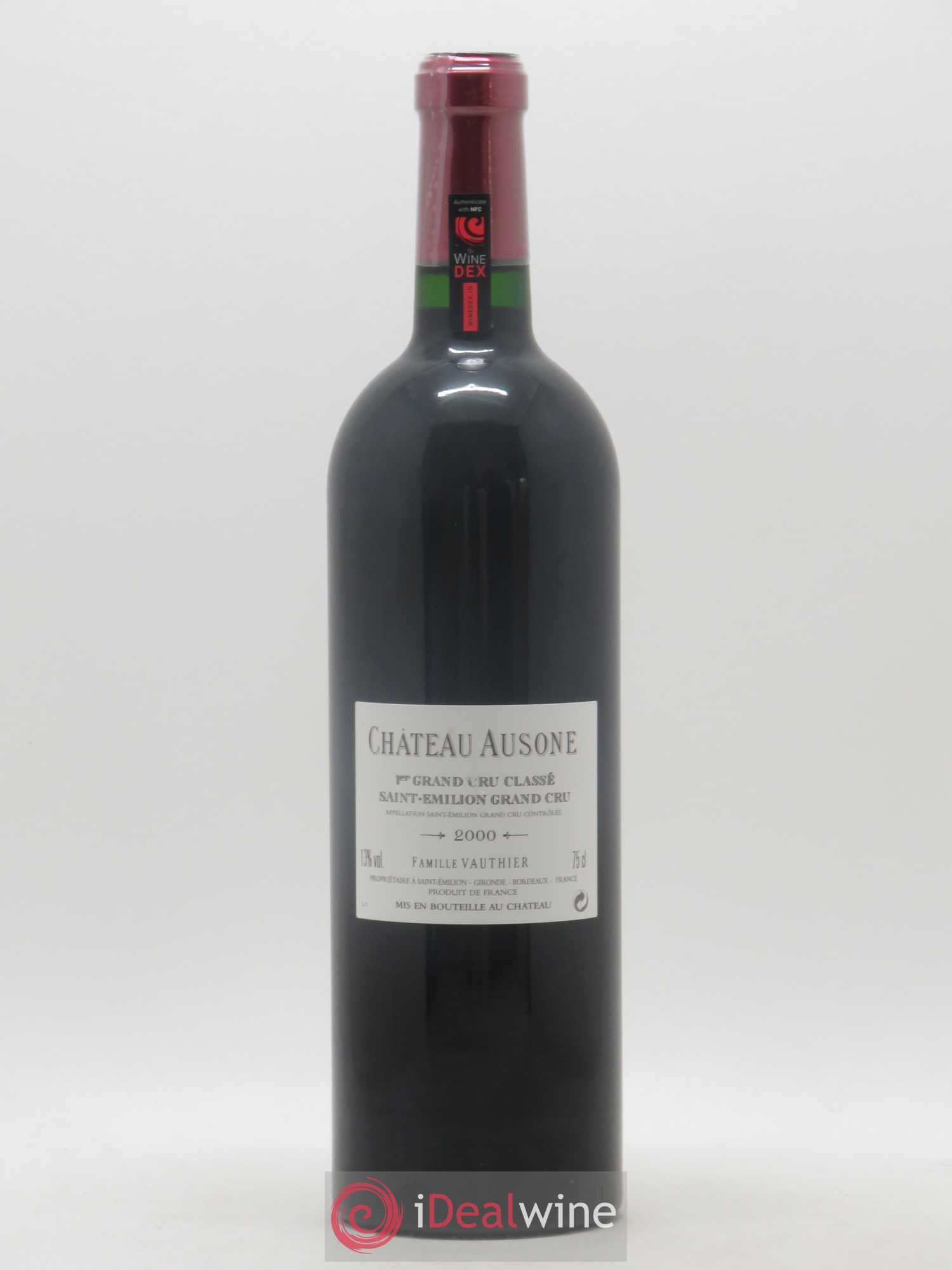 Château Ausone 1er Grand Cru Classé A 2000 - Lot de 1 bouteille - 1