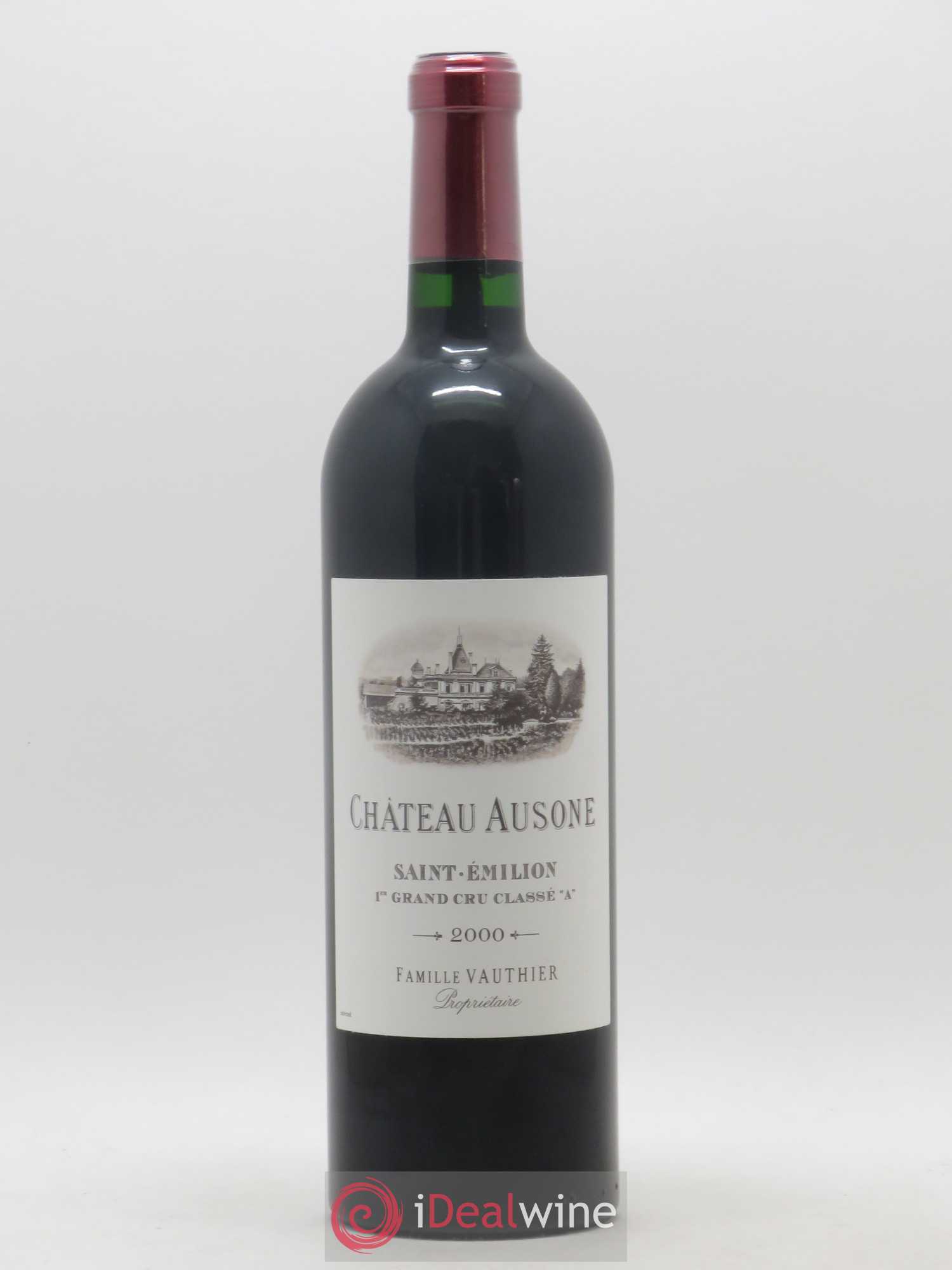 Château Ausone 1er Grand Cru Classé A 2000 - Lot de 1 bouteille - 0