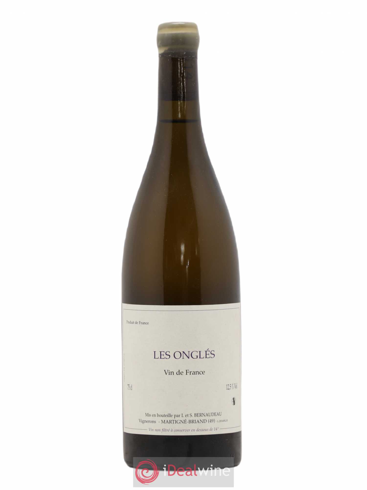 Vin de France Les Onglés Stéphane Bernaudeau (sans prix de réserve) 2014 - Lot de 1 bouteille - 0