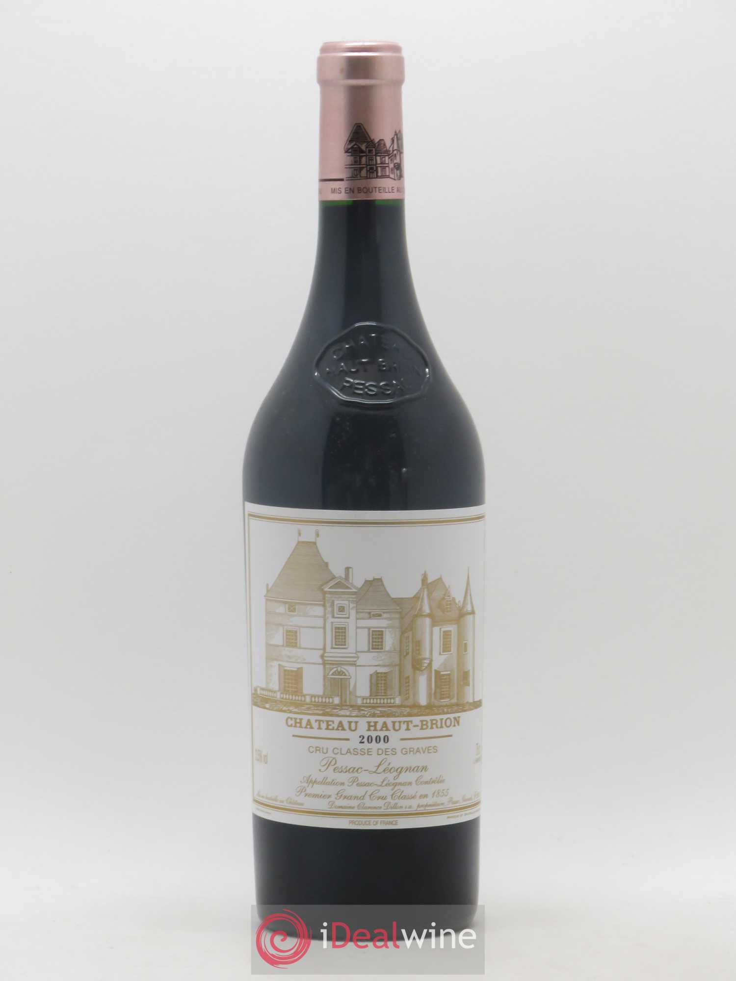 Château Haut Brion 1er Grand Cru Classé 2000 - Lot de 1 bouteille - 0