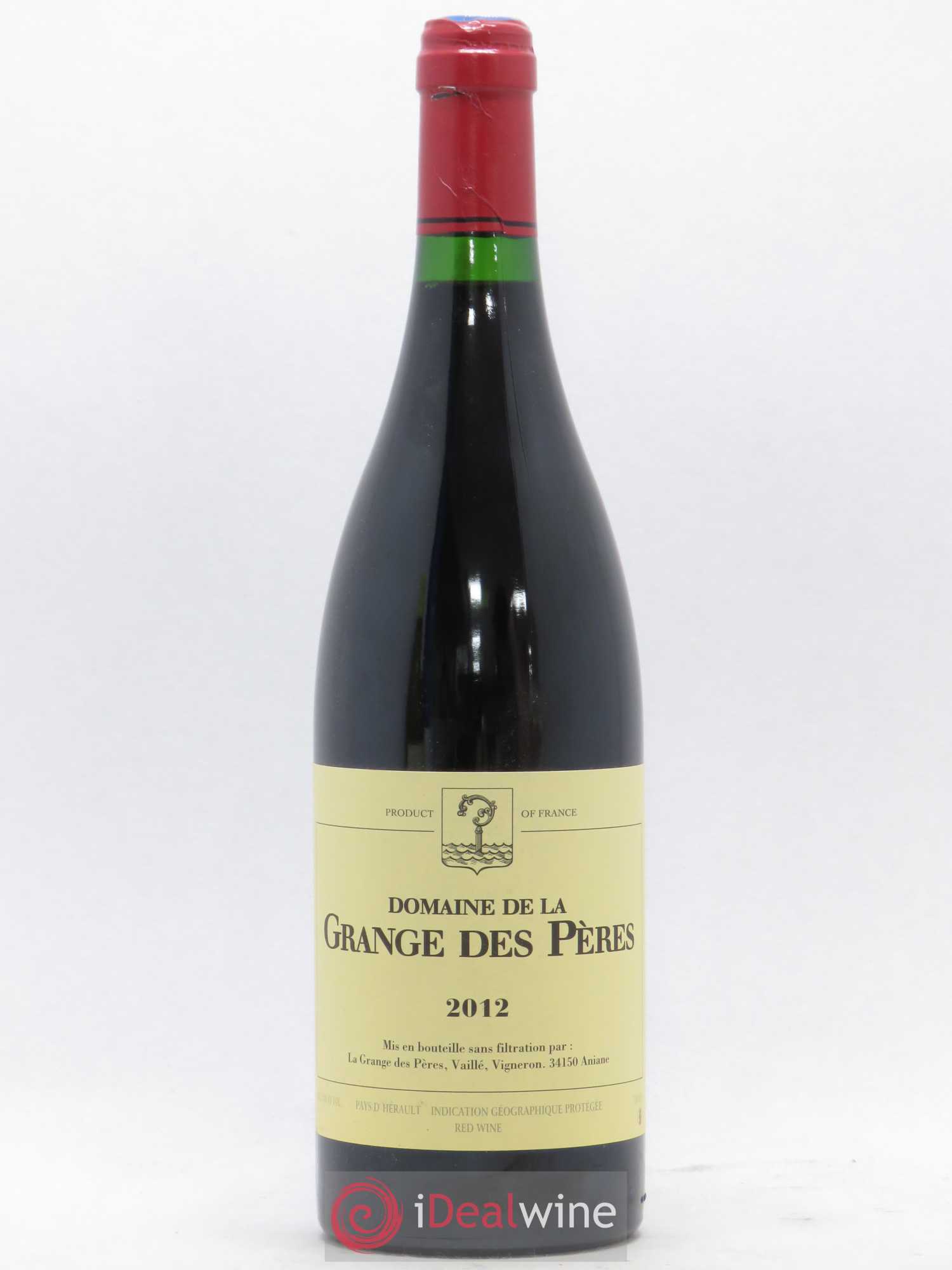 Pays d'Hérault Grange des Pères Laurent Vaillé (sans prix de réserve) 2012 - Lot de 1 bouteille - 0