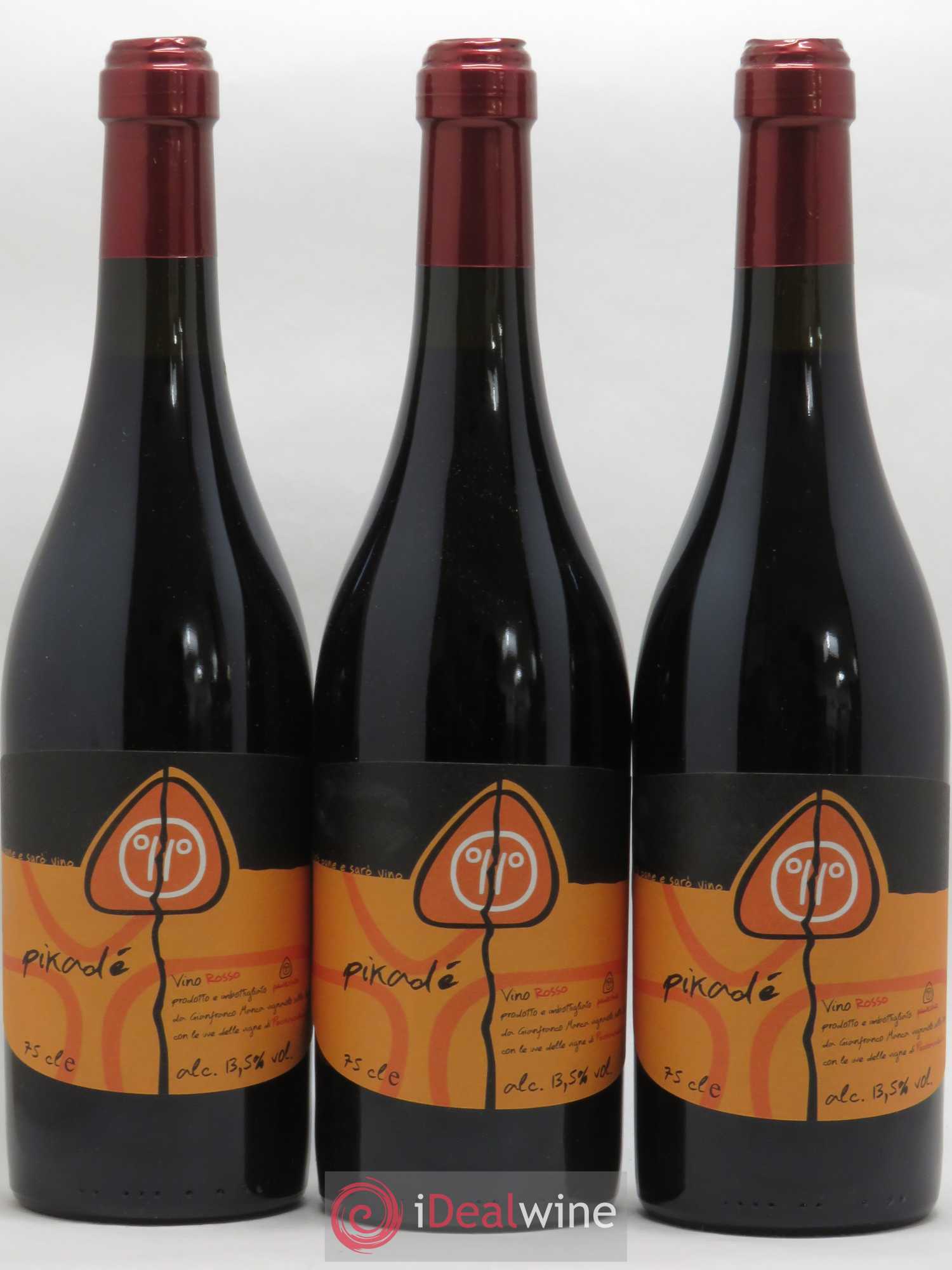 Italie Panevino Pikade (sans prix de réserve) 2013 - Posten von 3 Flaschen - 0