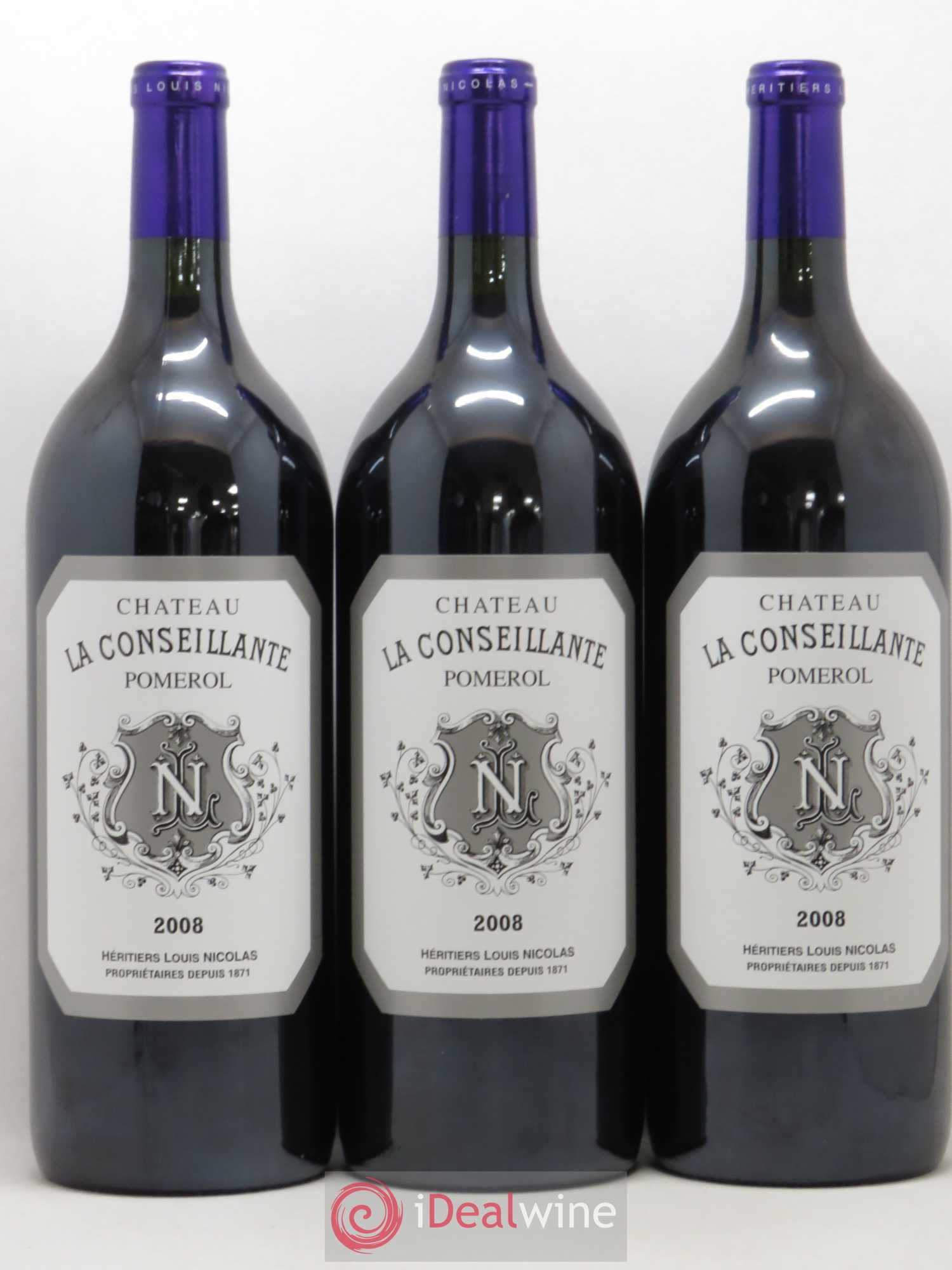 Château la Conseillante 2008 - Lot de 3 magnums - 0