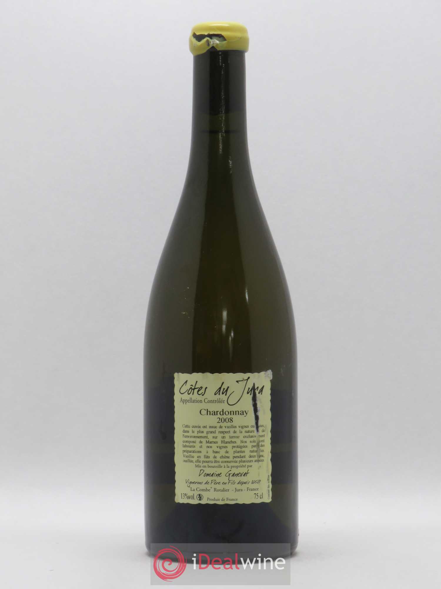 Côtes du Jura Les Grands Teppes Vieilles Vignes Jean-François Ganevat (Domaine) (sans prix de réserve) 2008 - Lot de 1 bouteille - 1