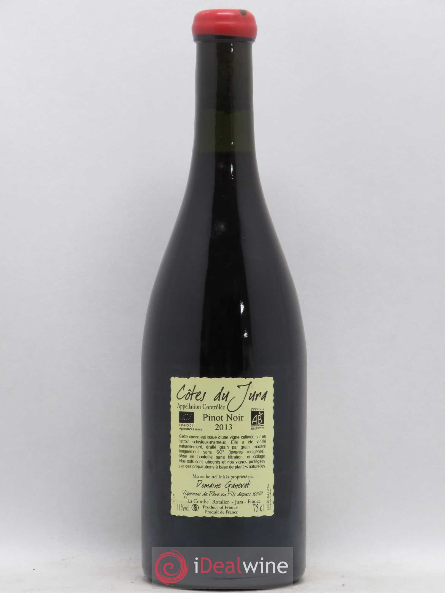 Côtes du Jura Julien En Billat Jean-François Ganevat (Domaine) (sans prix de réserve) 2013 - Lot de 1 bouteille - 1