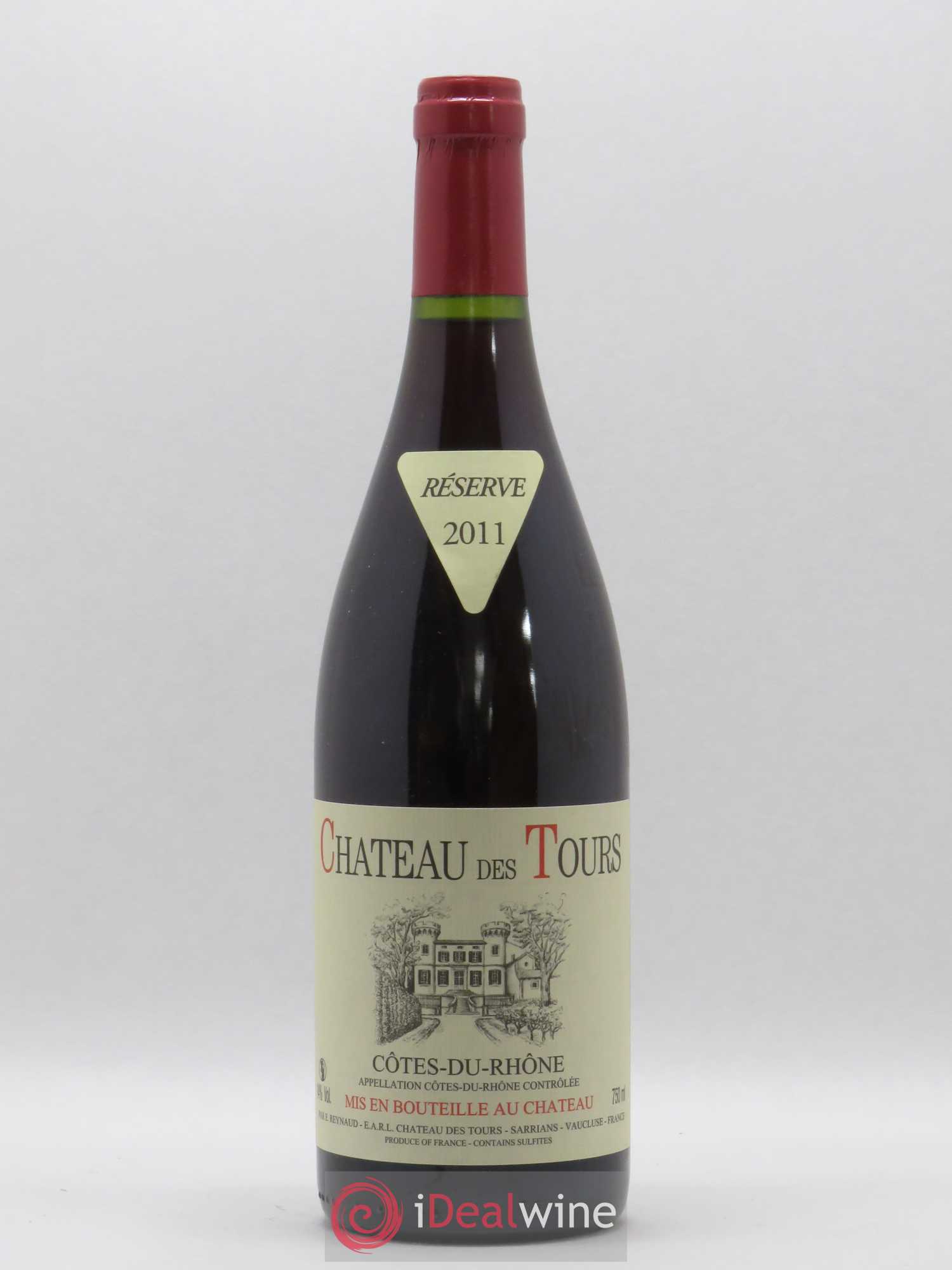 Côtes-du-Rhône Château des Tours Emmanuel Reynaud (sans prix de réserve) 2011 - Lot de 1 bouteille - 0