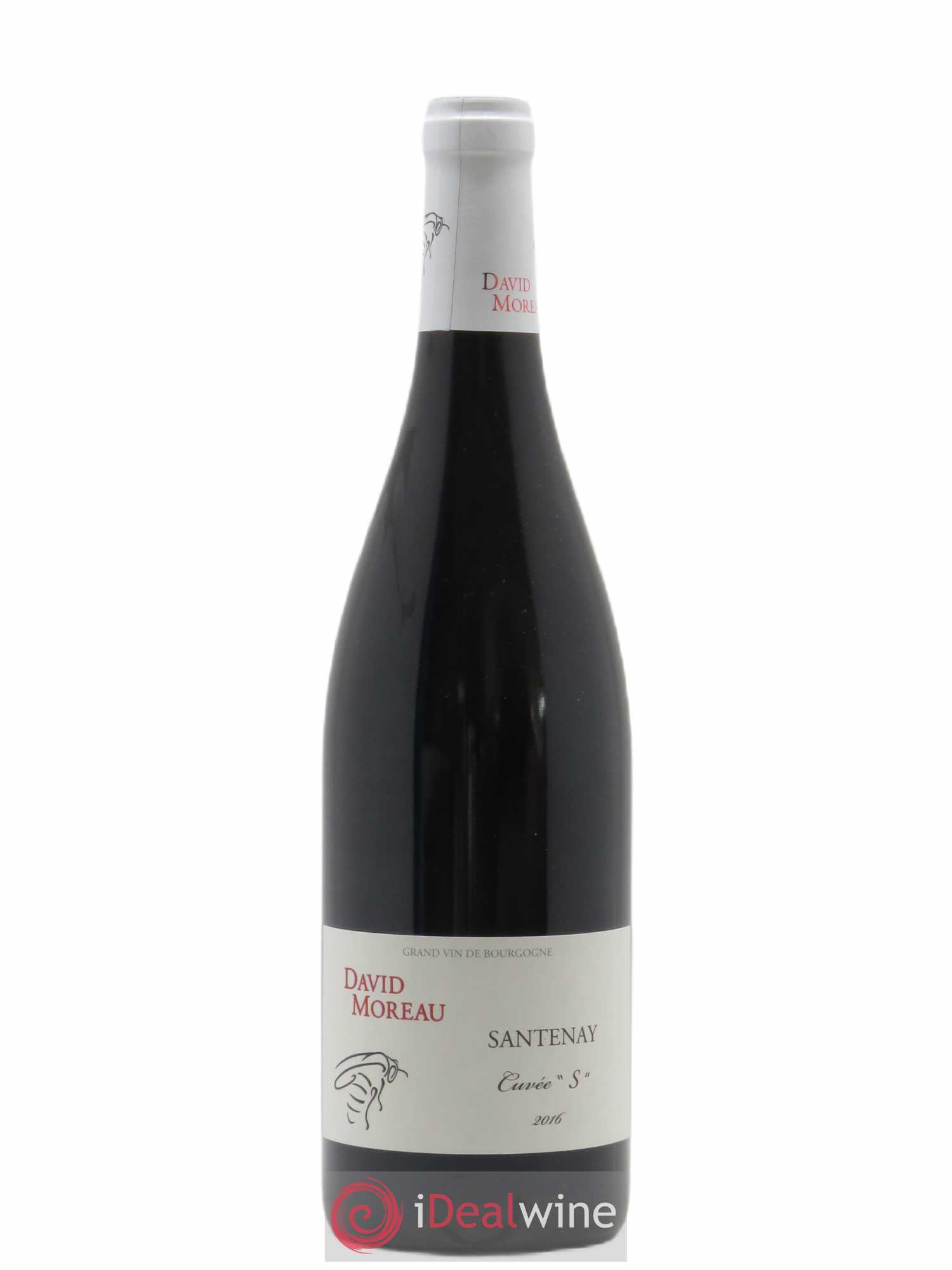 Santenay Cuvée S David Moreau (sans prix de réserve) 2016 - Lot de 1 bouteille - 0