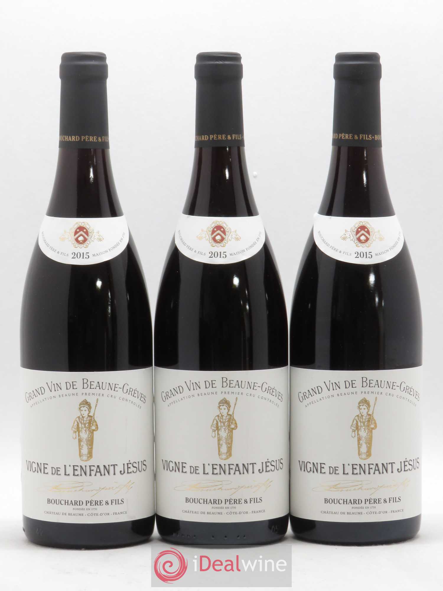 Beaune 1er Cru Grèves - Vigne de l'Enfant Jésus Bouchard Père & Fils (sans prix de réserve) 2015 - Lot de 6 bouteilles - 1